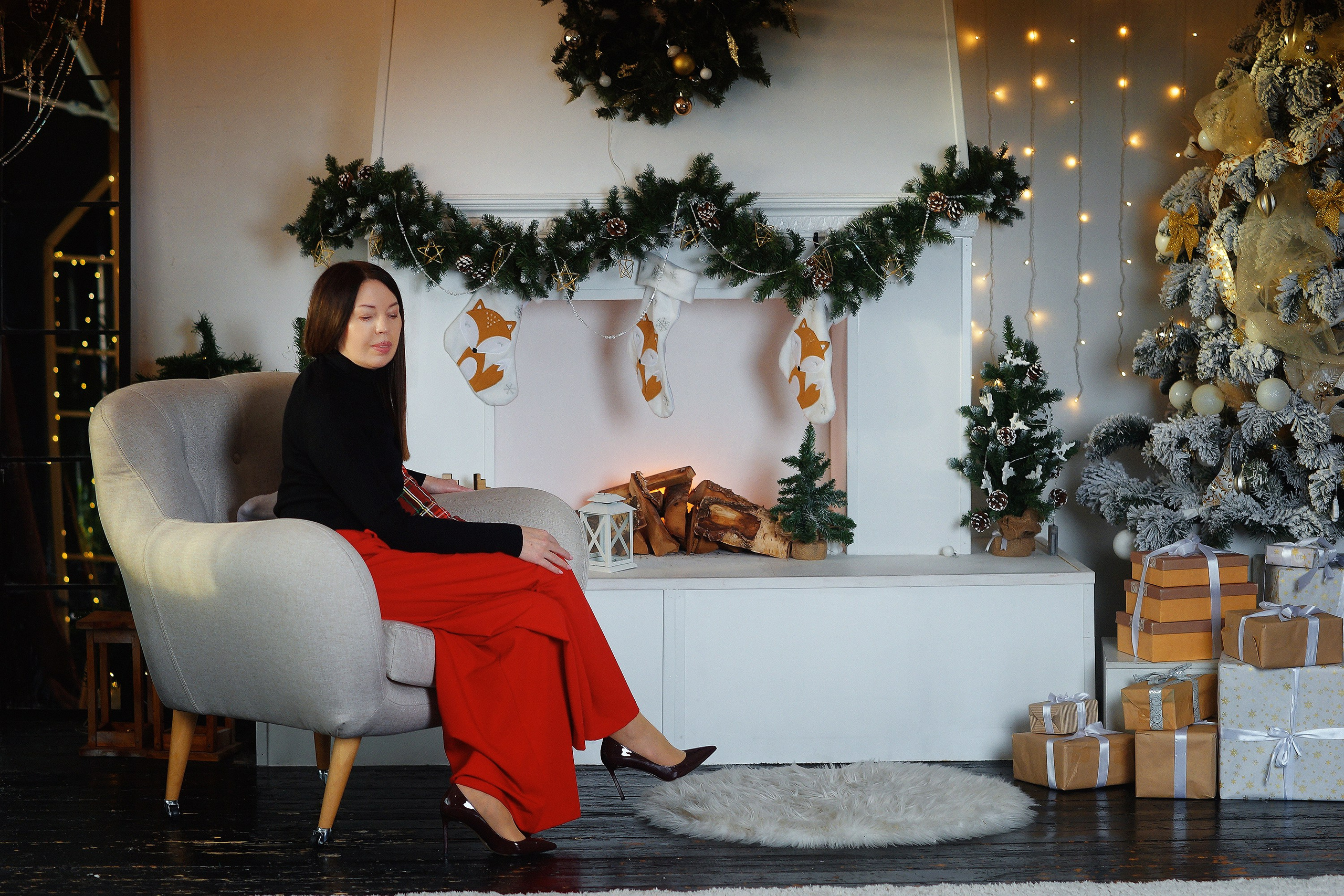 Студийная съёмка с Ольгой. Семейный фотограф г. Новокузнецк Юлия Машникова