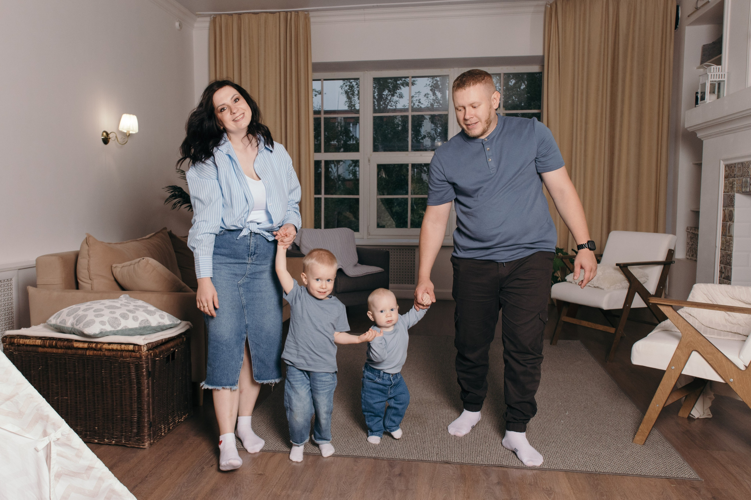 Семья Кузнеченко. Фотограф Елена Балакина (Челябинск)