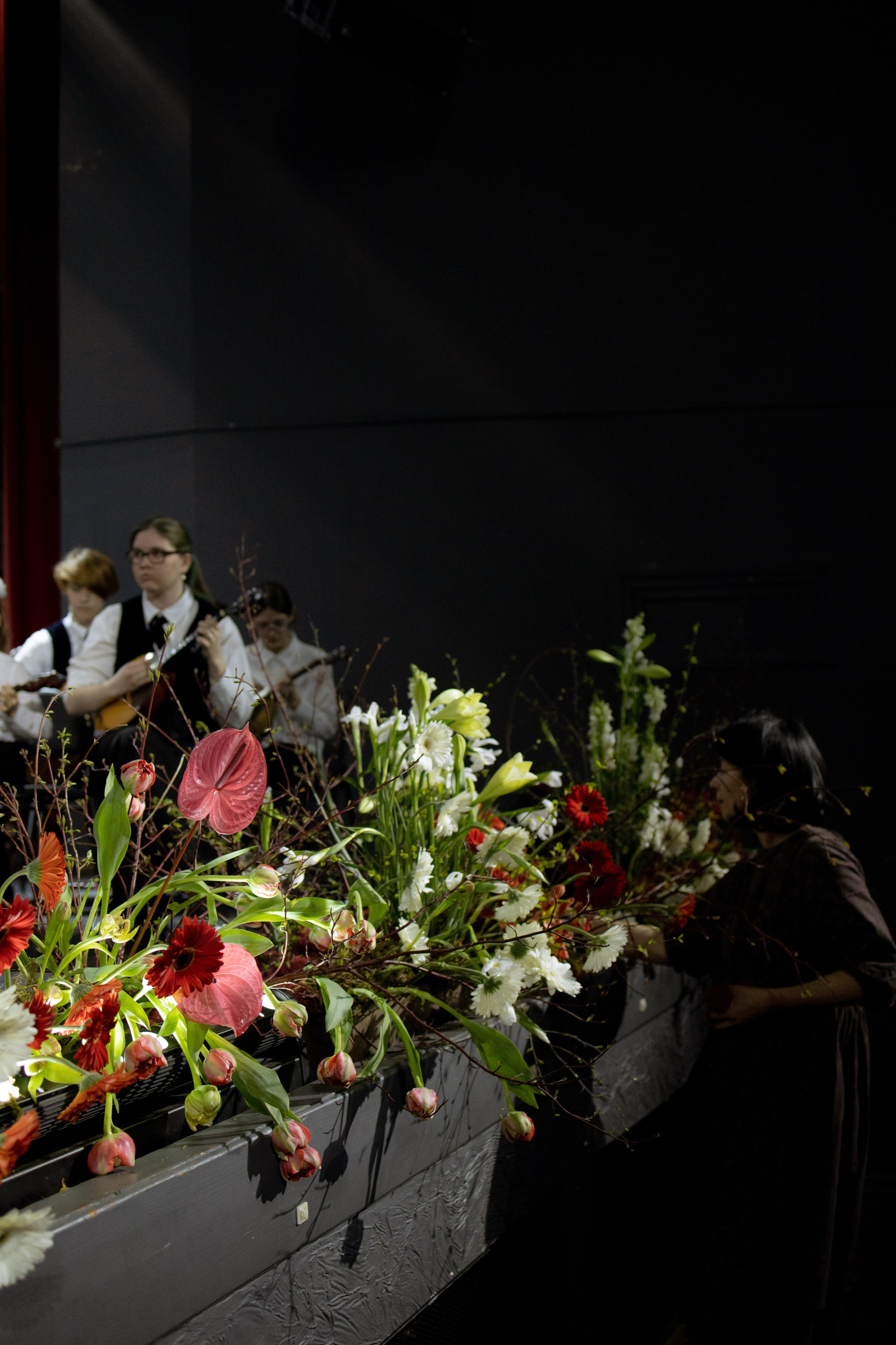 Оформление Отчетного концерта Музыкальной школы Глазунова. Оформление свадеб, декор свадеб Вера Маркова, Москва