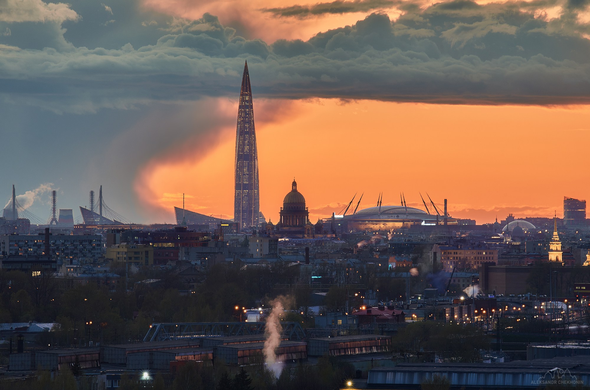 Городской пейзаж и архитектура. Пейзажный фотограф Александр Чехонин
