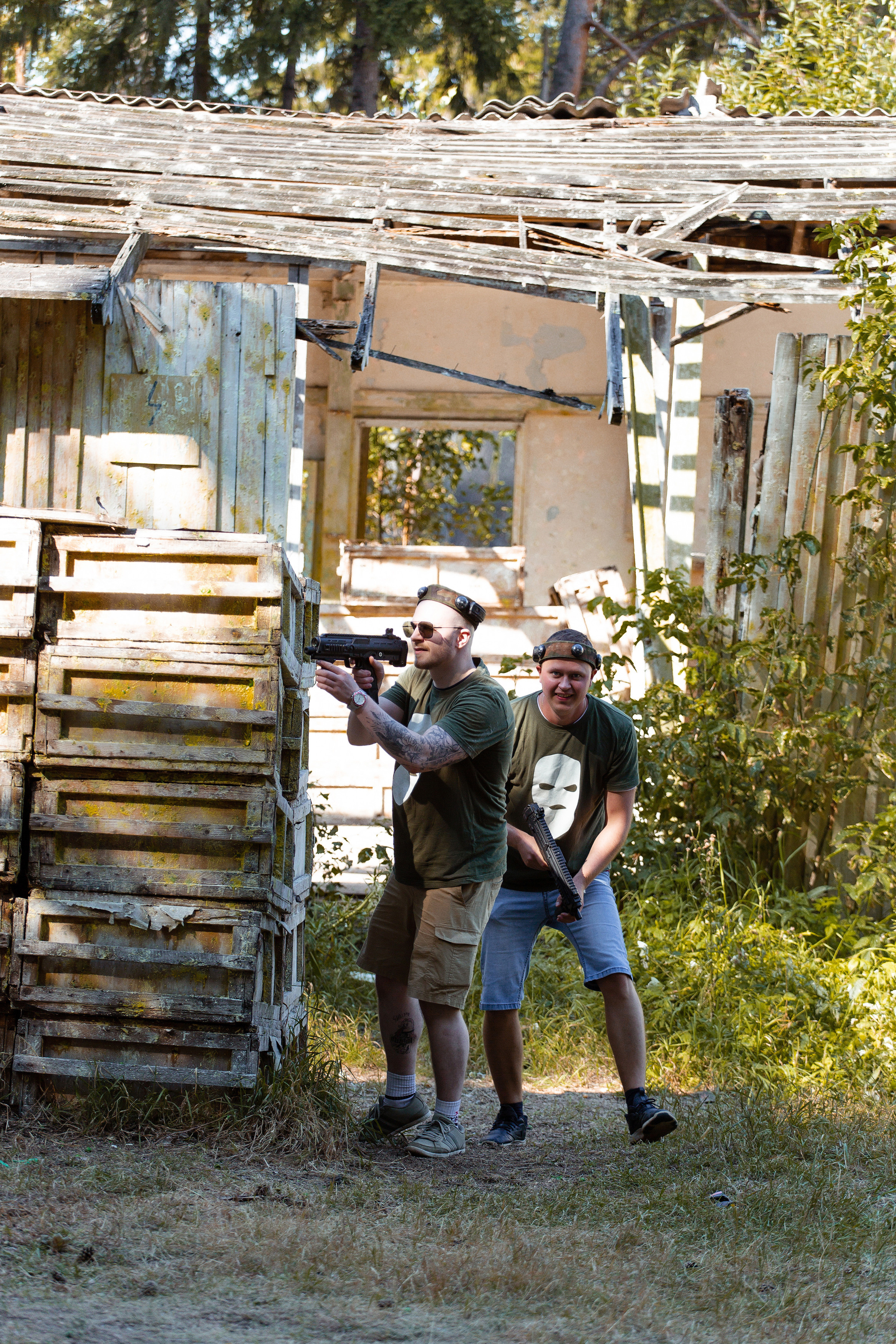 Корпоративная игра лазертаг для компании ГалоПолимер. Фотограф Дмитрий Молчанов | Фотограф Пермь | Фотограф