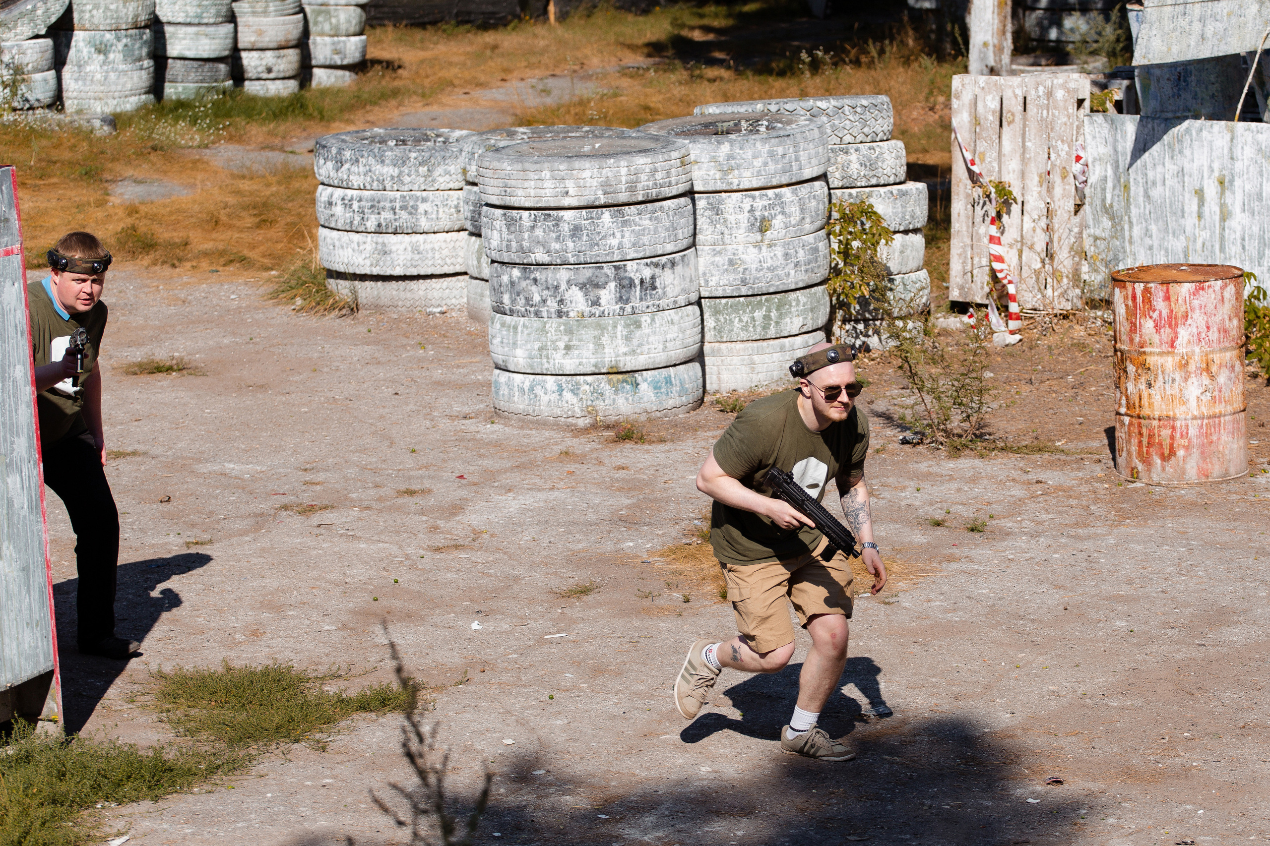Корпоративная игра лазертаг для компании ГалоПолимер. Фотограф Дмитрий Молчанов | Фотограф Пермь | Фотограф