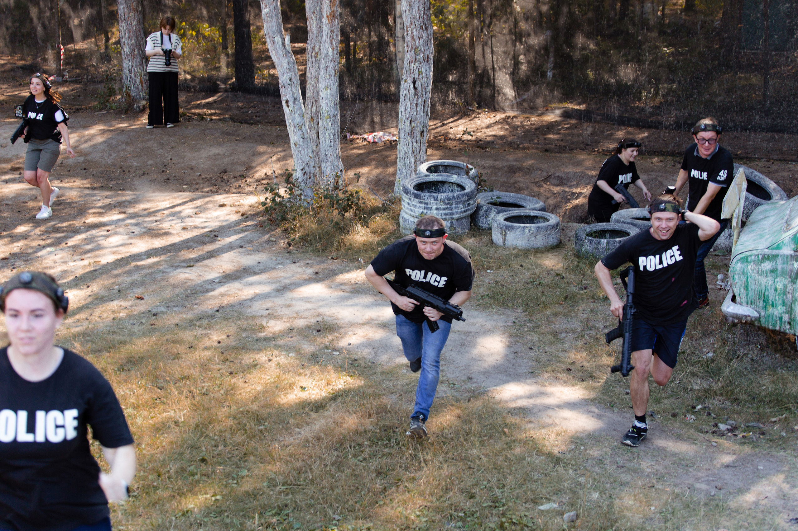Корпоративная игра лазертаг для компании ГалоПолимер. Фотограф Дмитрий Молчанов | Фотограф Пермь | Фотограф