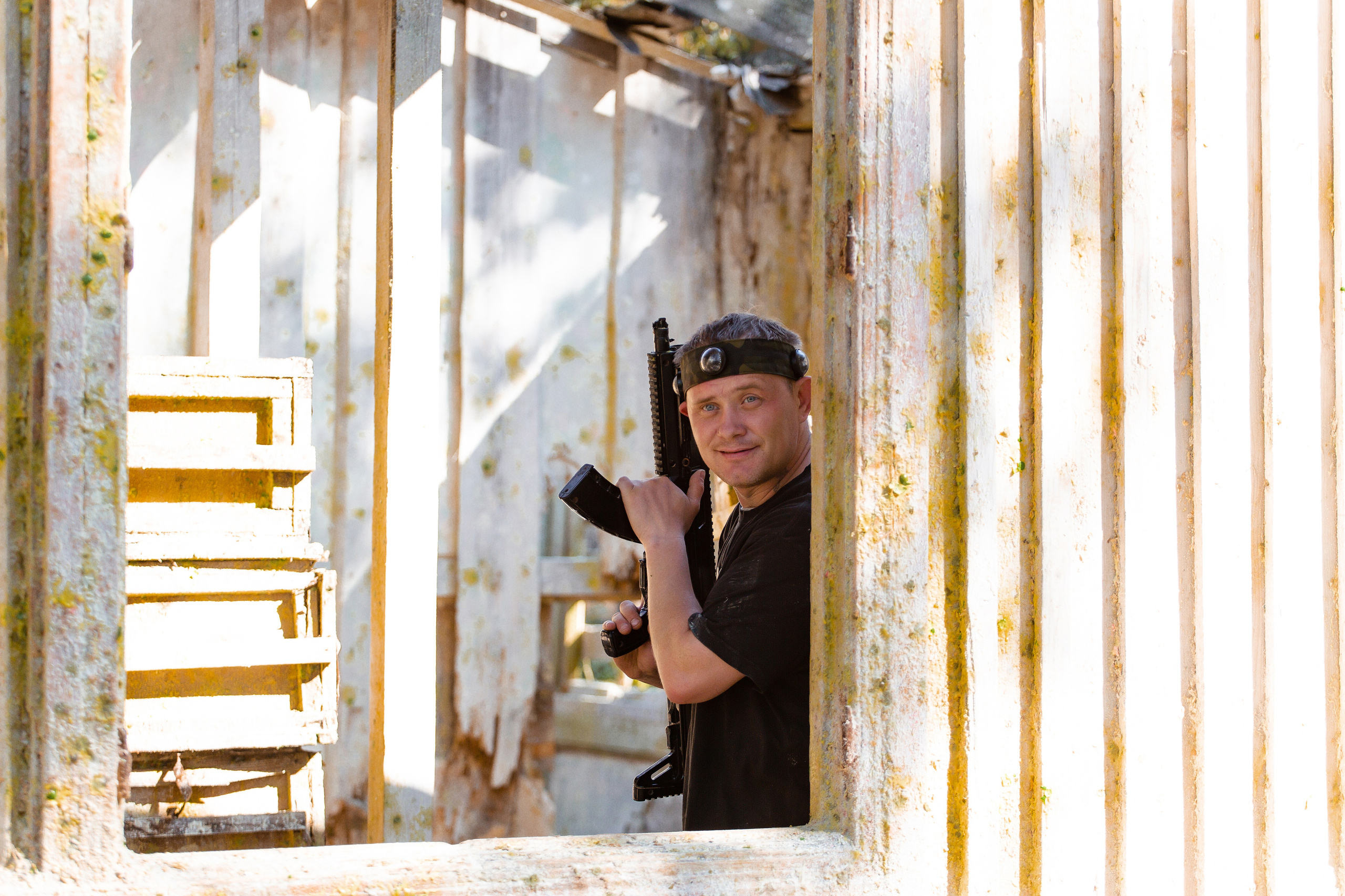 Корпоративная игра лазертаг для компании ГалоПолимер. Фотограф Дмитрий Молчанов | Фотограф Пермь | Фотограф