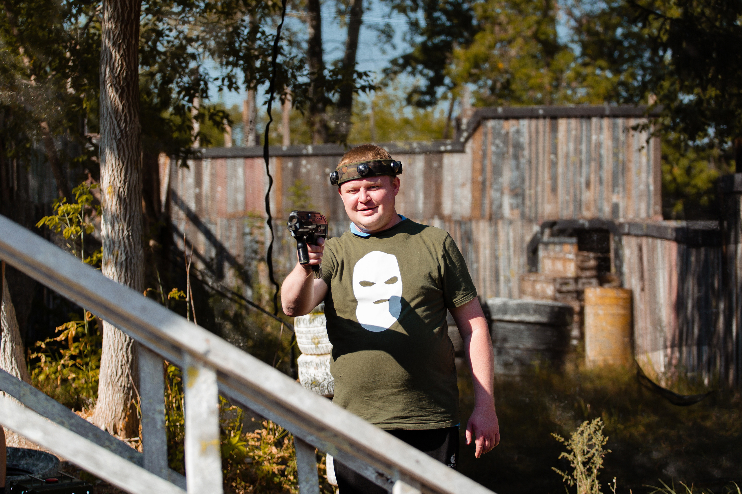 Корпоративная игра лазертаг для компании ГалоПолимер. Фотограф Дмитрий Молчанов | Фотограф Пермь | Фотограф