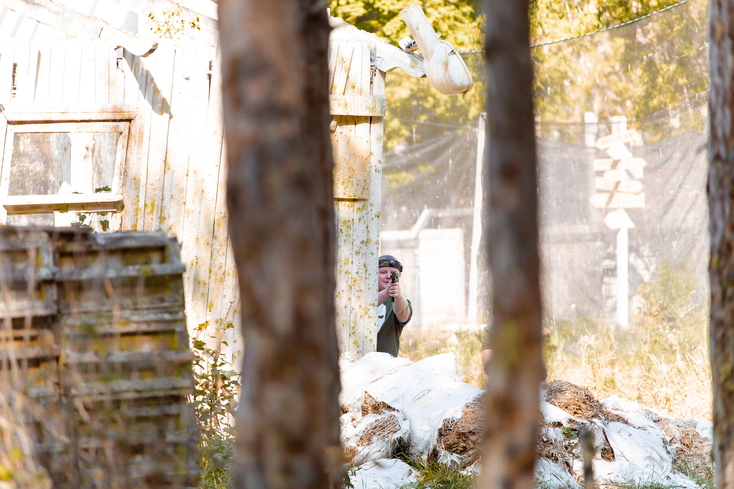 Корпоративная игра лазертаг для компании ГалоПолимер. Фотограф Дмитрий Молчанов | Фотограф Пермь | Фотограф