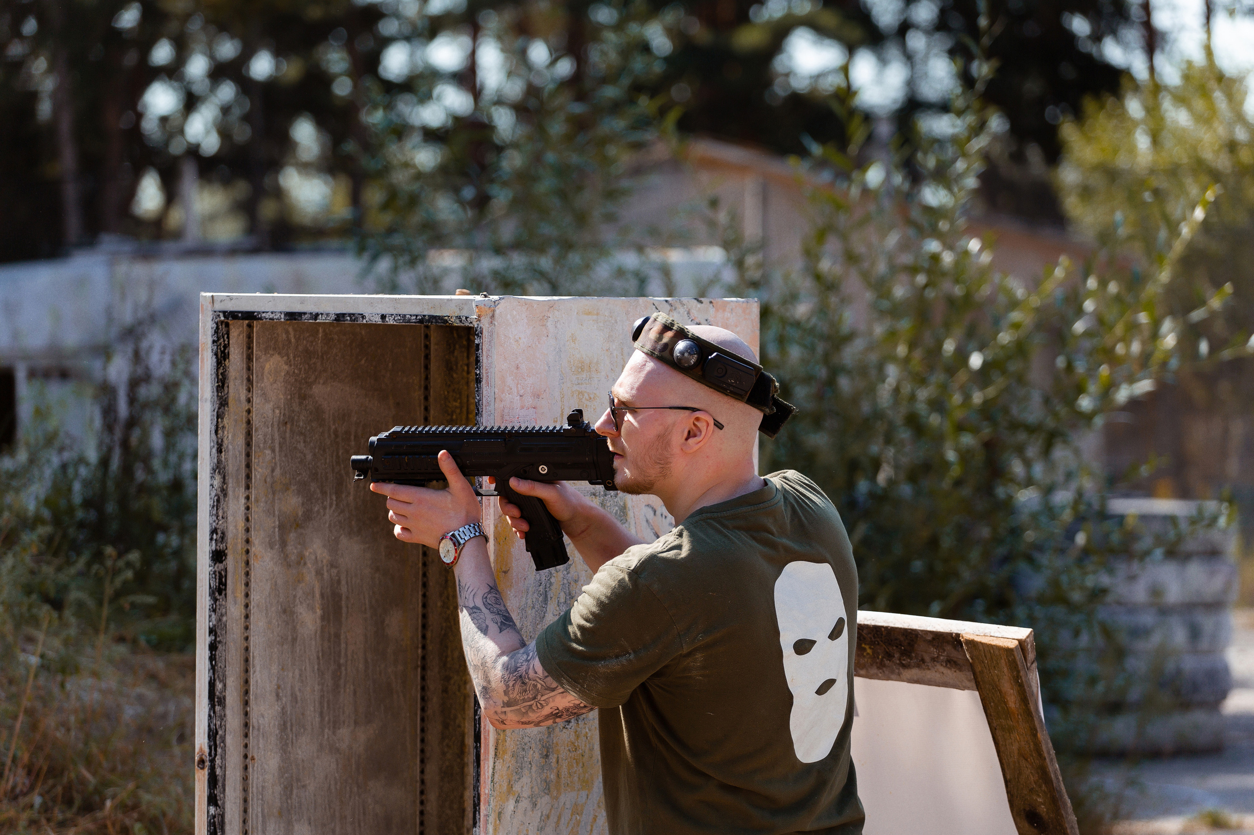 Корпоративная игра лазертаг для компании ГалоПолимер. Фотограф Дмитрий Молчанов | Фотограф Пермь | Фотограф