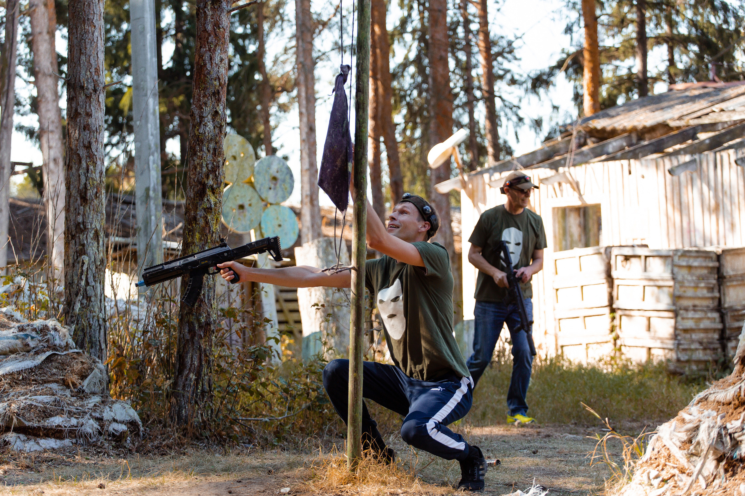 Корпоративная игра лазертаг для компании ГалоПолимер. Фотограф Дмитрий Молчанов | Фотограф Пермь | Фотограф