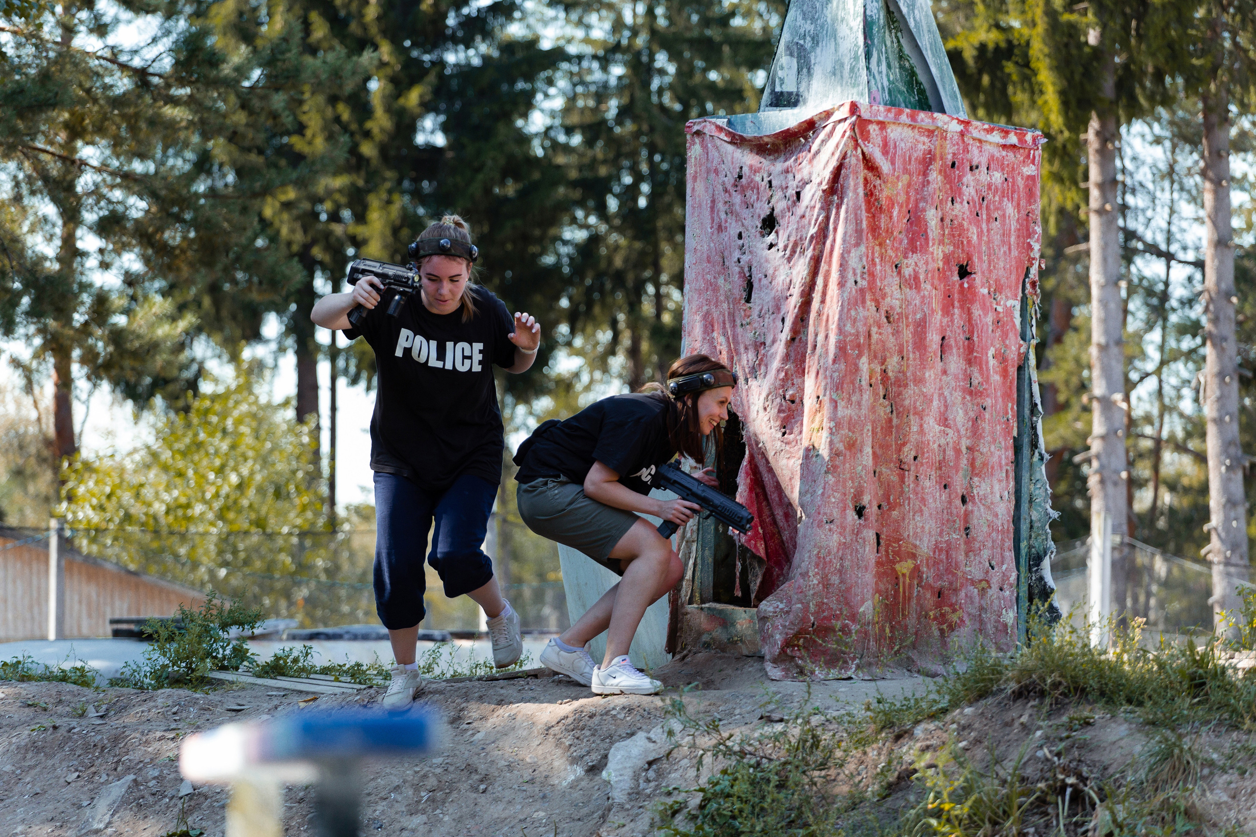 Корпоративная игра лазертаг для компании ГалоПолимер. Фотограф Дмитрий Молчанов | Фотограф Пермь | Фотограф