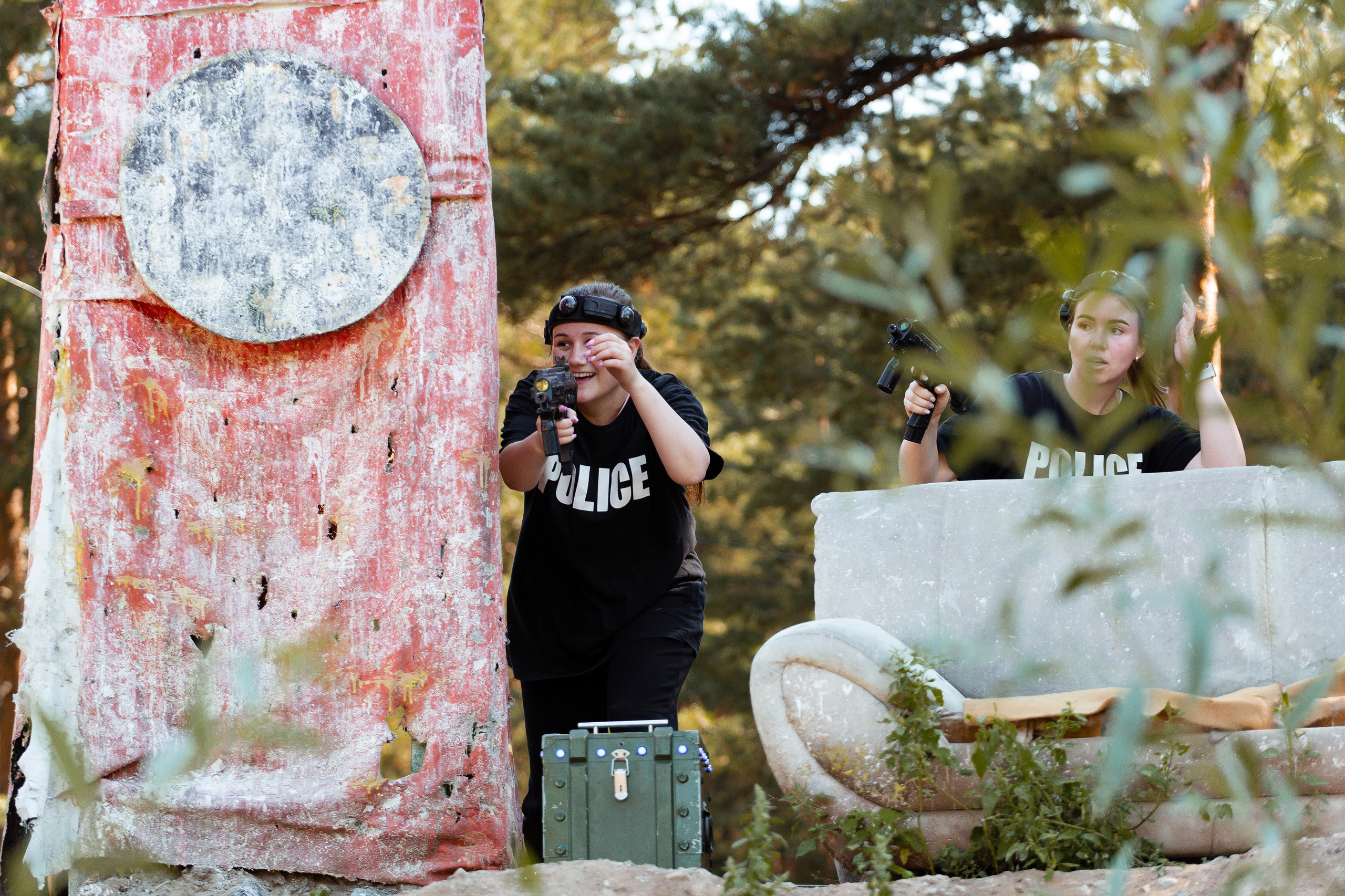 Корпоративная игра лазертаг для компании ГалоПолимер. Фотограф Дмитрий Молчанов | Фотограф Пермь | Фотограф