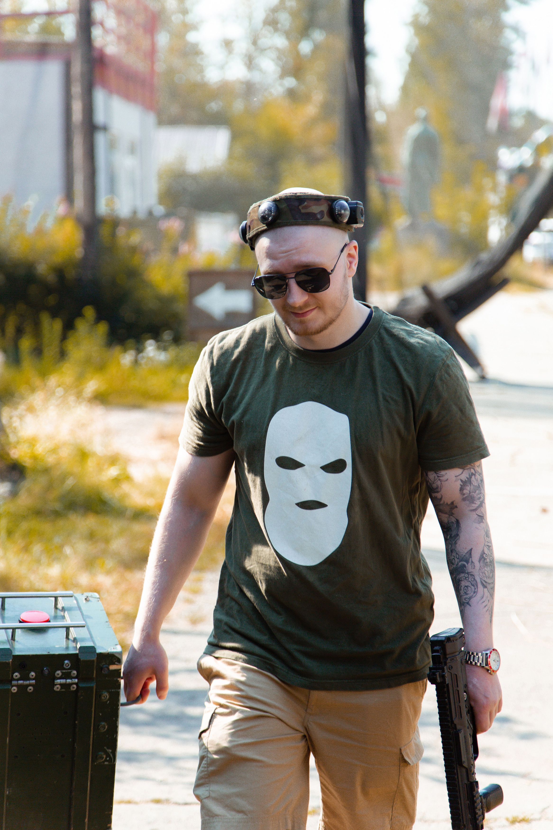 Корпоративная игра лазертаг для компании ГалоПолимер. Фотограф Дмитрий Молчанов | Фотограф Пермь | Фотограф