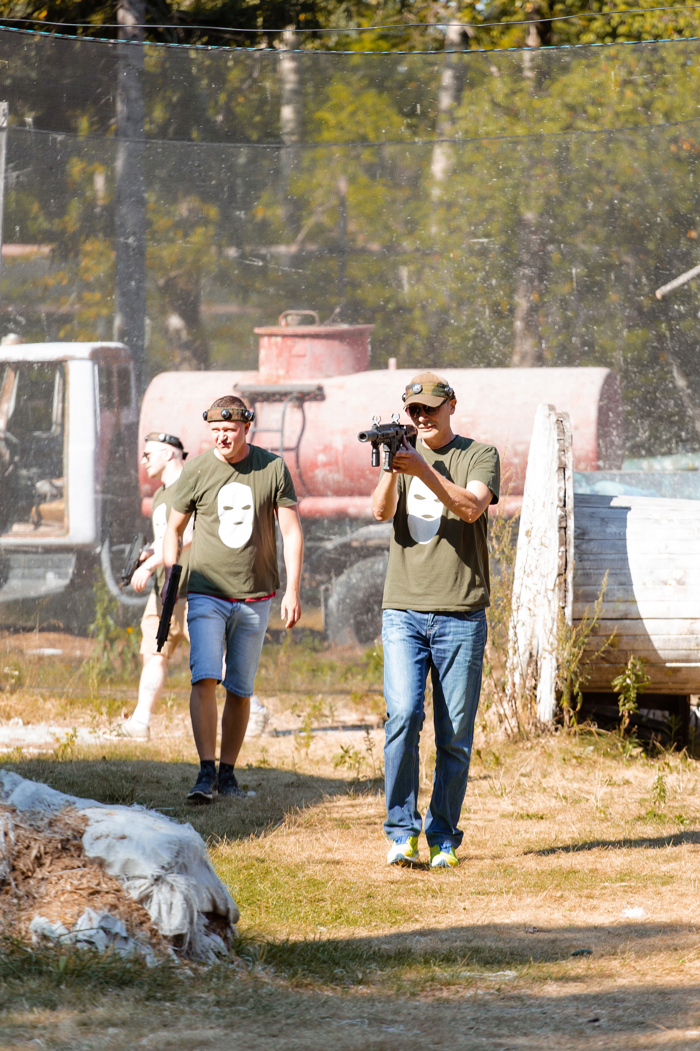 Корпоративная игра лазертаг для компании ГалоПолимер. Фотограф Дмитрий Молчанов | Фотограф Пермь | Фотограф