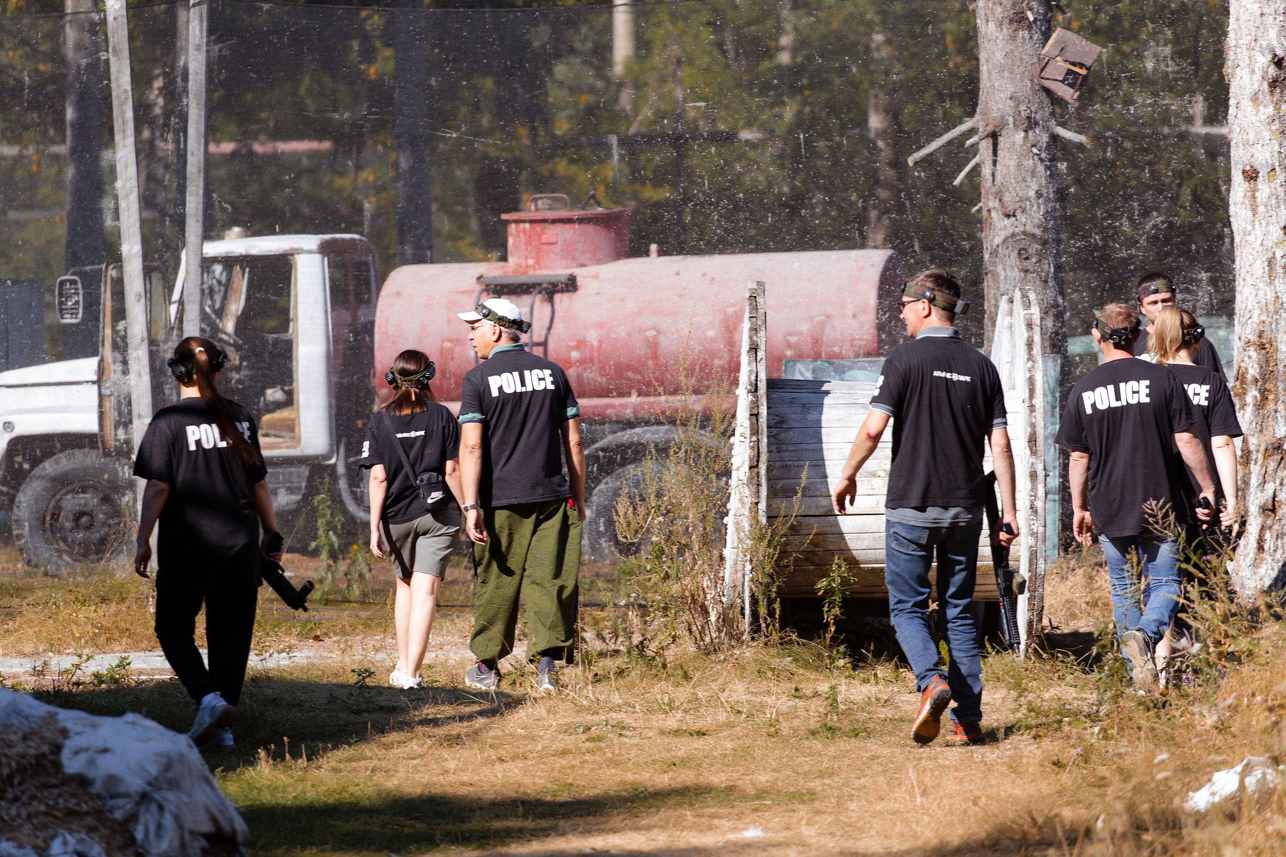 Корпоративная игра лазертаг для компании ГалоПолимер. Фотограф Дмитрий Молчанов | Фотограф Пермь | Фотограф