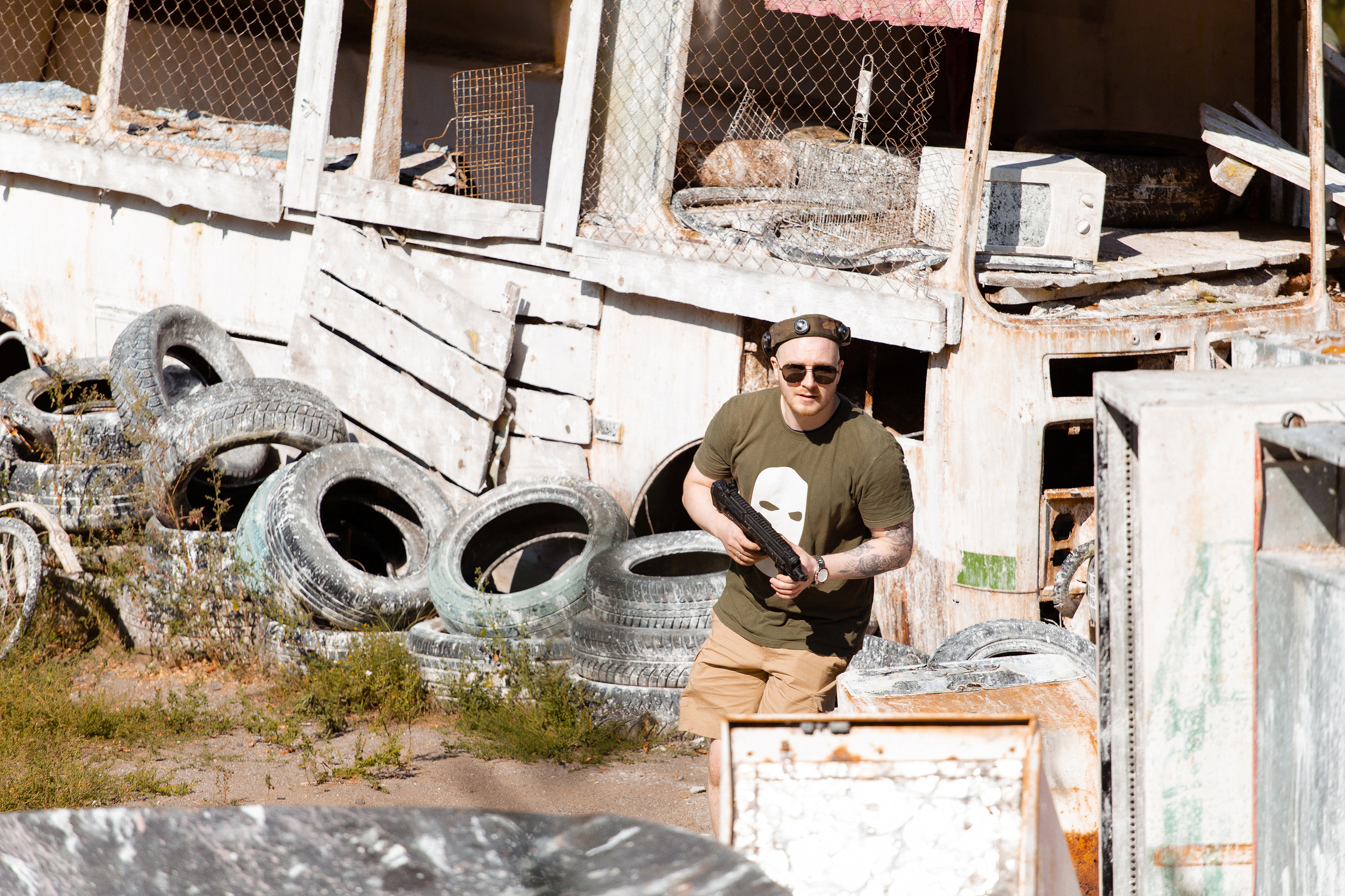 Корпоративная игра лазертаг для компании ГалоПолимер. Фотограф Дмитрий Молчанов | Фотограф Пермь | Фотограф
