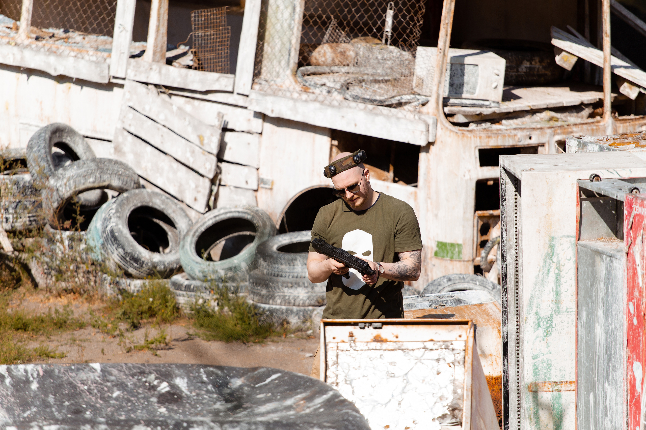 Корпоративная игра лазертаг для компании ГалоПолимер. Фотограф Дмитрий Молчанов | Фотограф Пермь | Фотограф