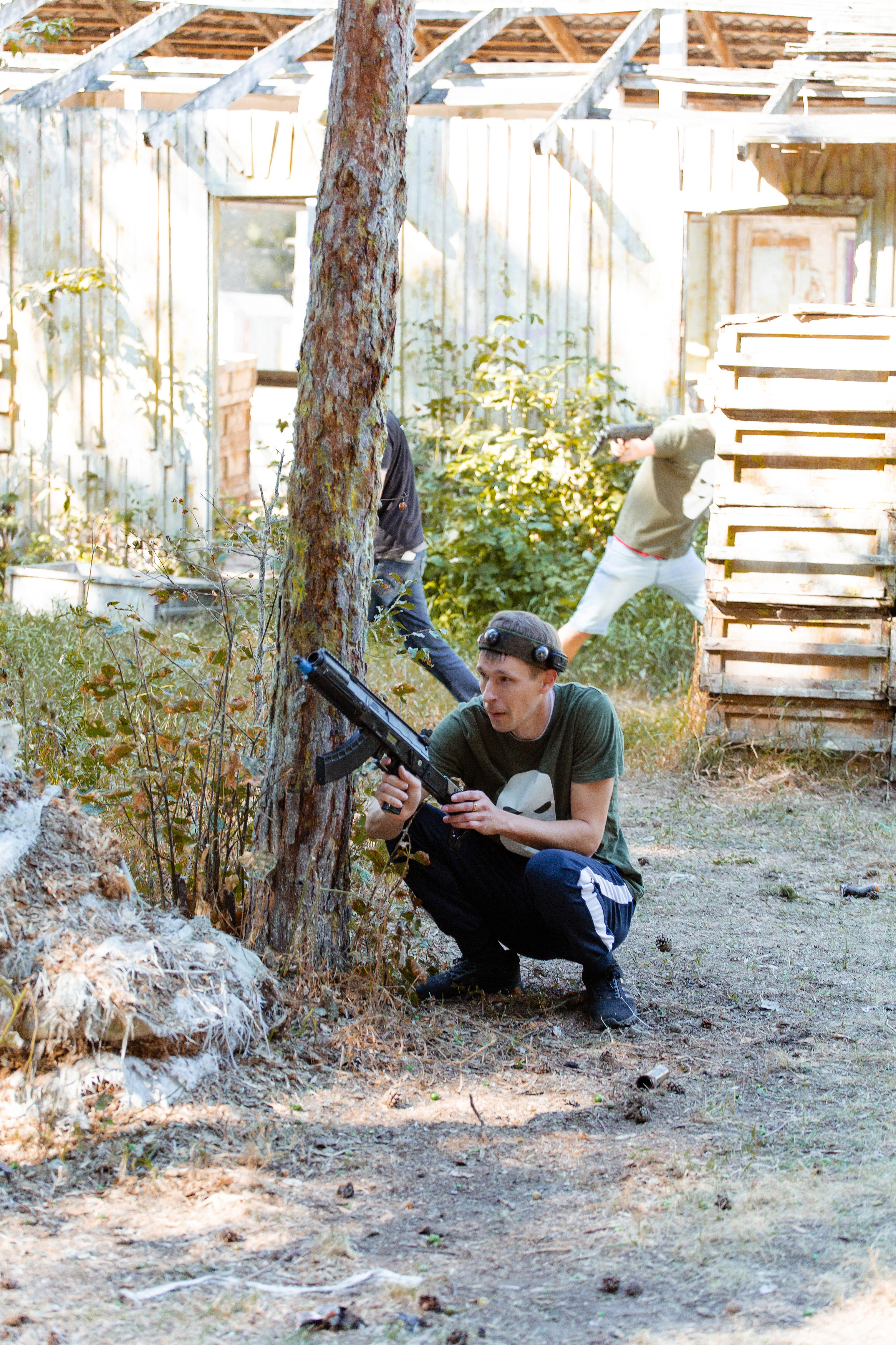 Корпоративная игра лазертаг для компании ГалоПолимер. Фотограф Дмитрий Молчанов | Фотограф Пермь | Фотограф