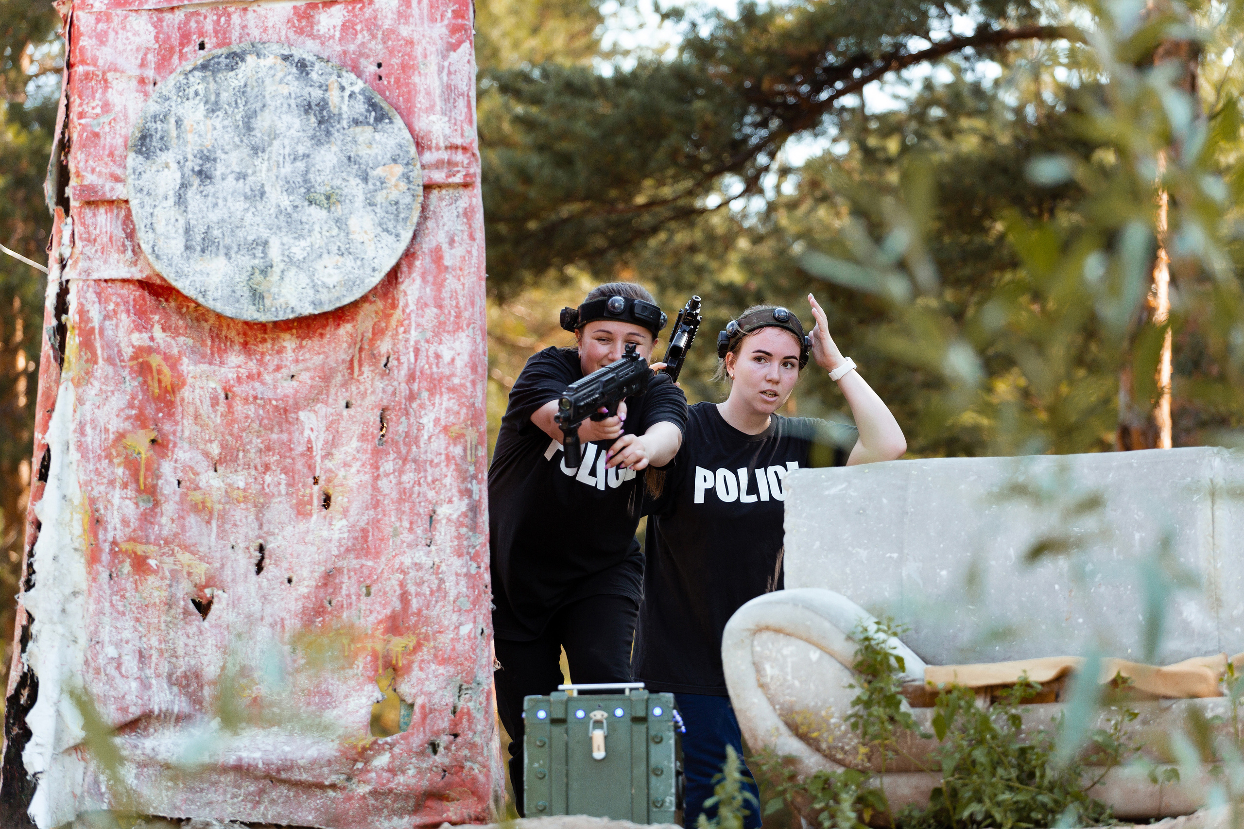 Корпоративная игра лазертаг для компании ГалоПолимер. Фотограф Дмитрий Молчанов | Фотограф Пермь | Фотограф