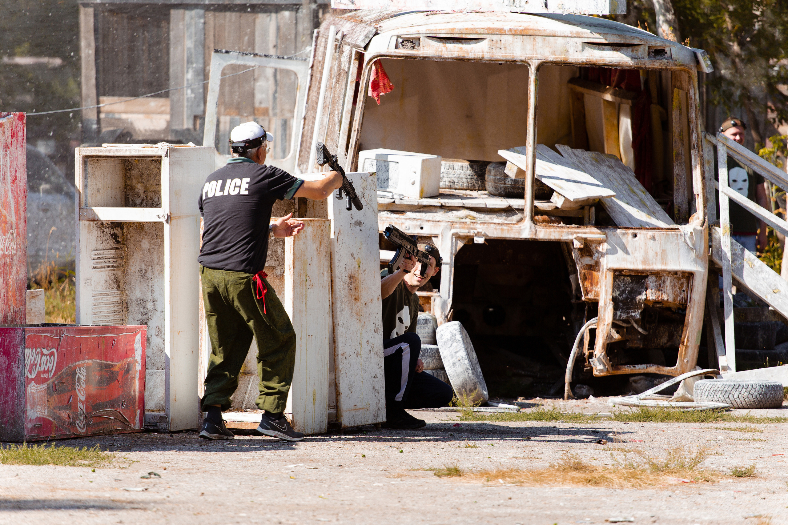 Корпоративная игра лазертаг для компании ГалоПолимер. Фотограф Дмитрий Молчанов | Фотограф Пермь | Фотограф