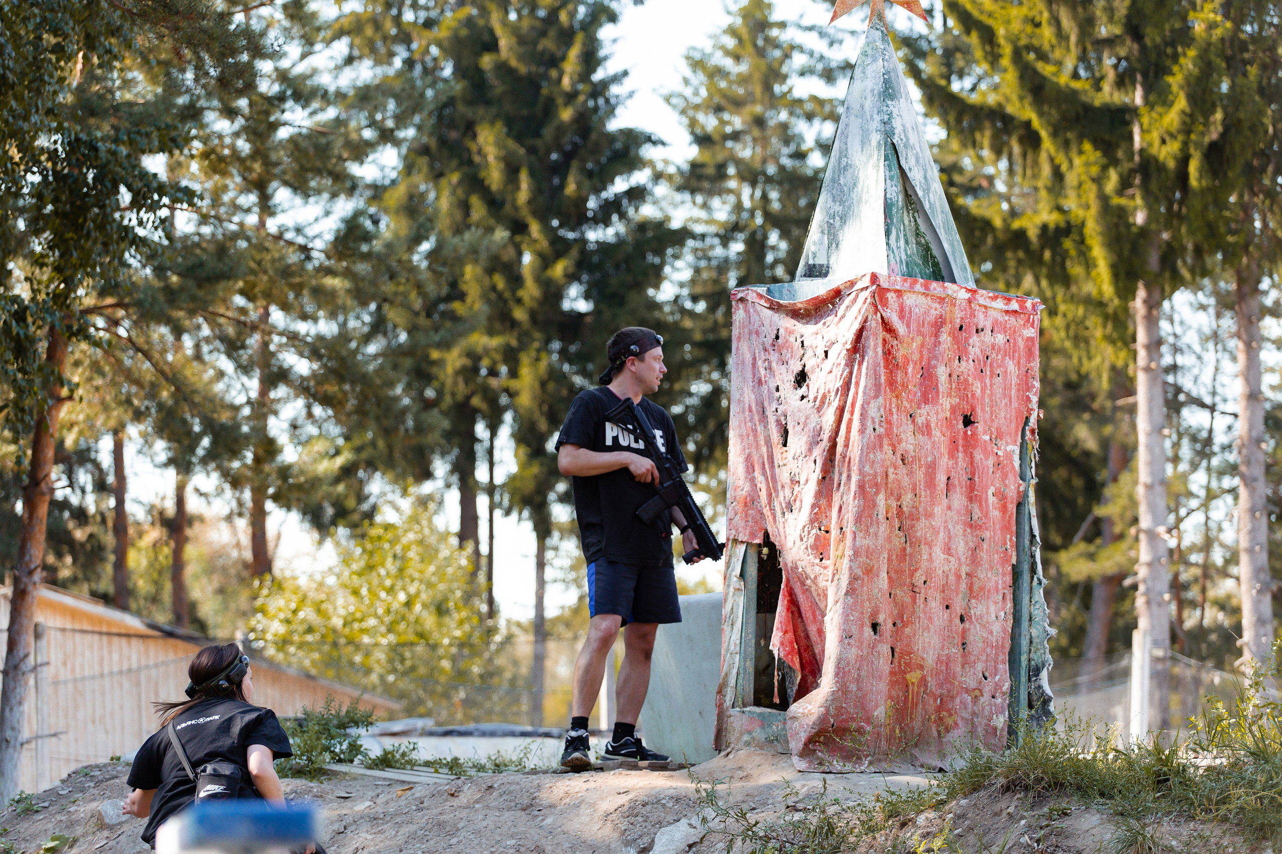 Корпоративная игра лазертаг для компании ГалоПолимер. Фотограф Дмитрий Молчанов | Фотограф Пермь | Фотограф