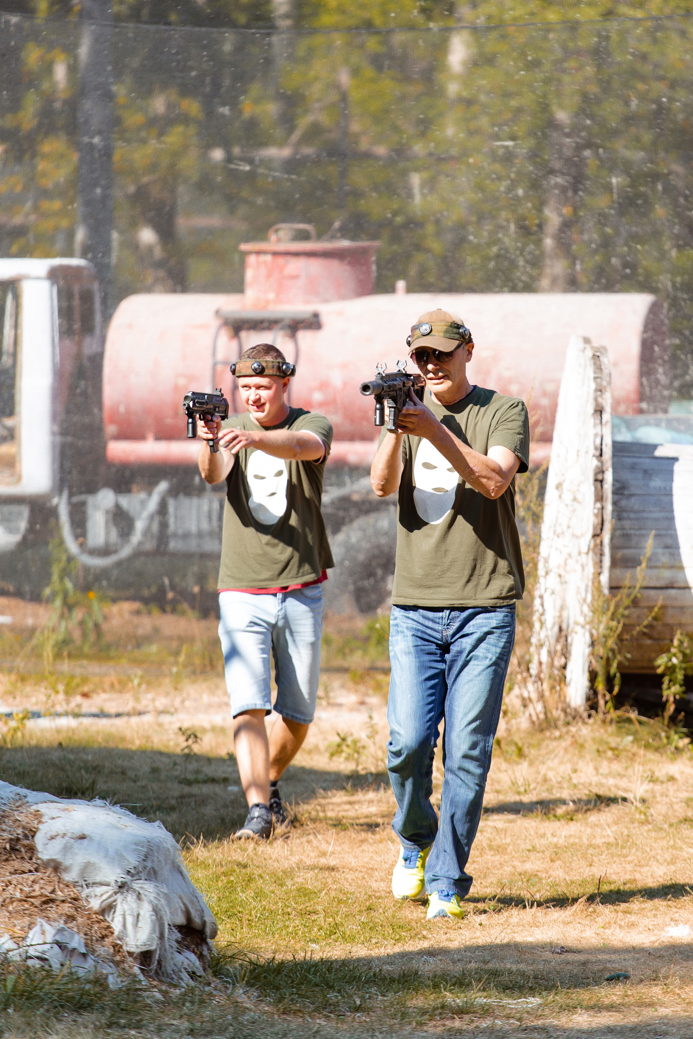 Корпоративная игра лазертаг для компании ГалоПолимер. Фотограф Дмитрий Молчанов | Фотограф Пермь | Фотограф