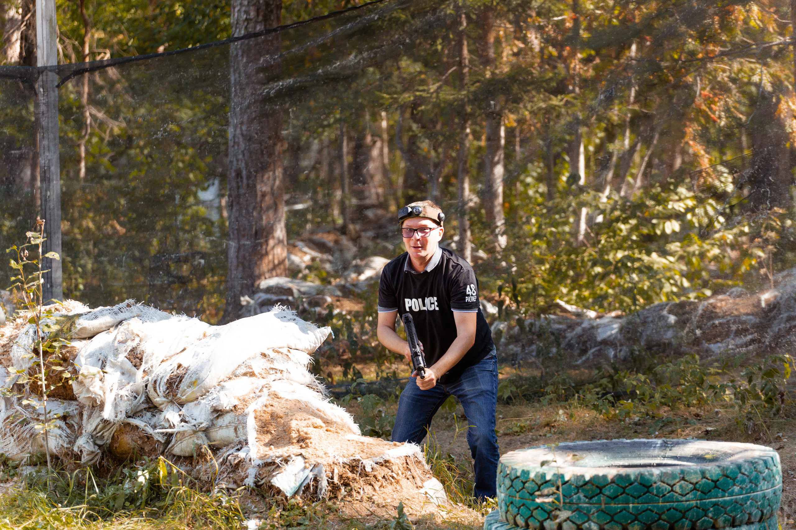 Корпоративная игра лазертаг для компании ГалоПолимер. Фотограф Дмитрий Молчанов | Фотограф Пермь | Фотограф