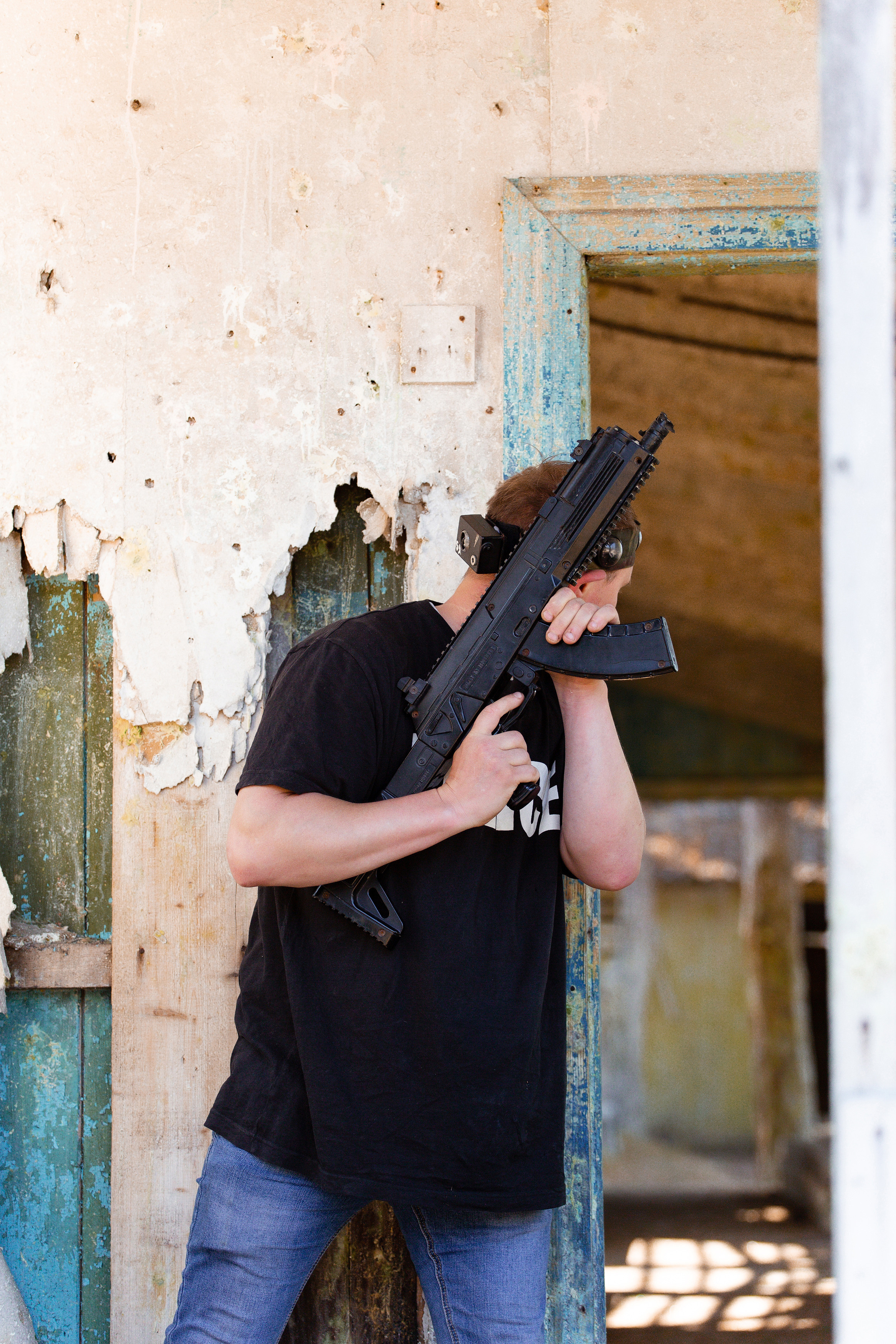 Корпоративная игра лазертаг для компании ГалоПолимер. Фотограф Дмитрий Молчанов | Фотограф Пермь | Фотограф