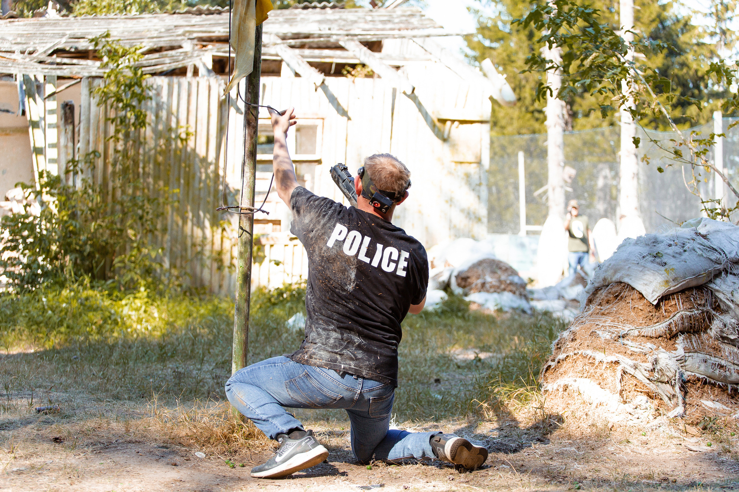 Корпоративная игра лазертаг для компании ГалоПолимер. Фотограф Дмитрий Молчанов | Фотограф Пермь | Фотограф