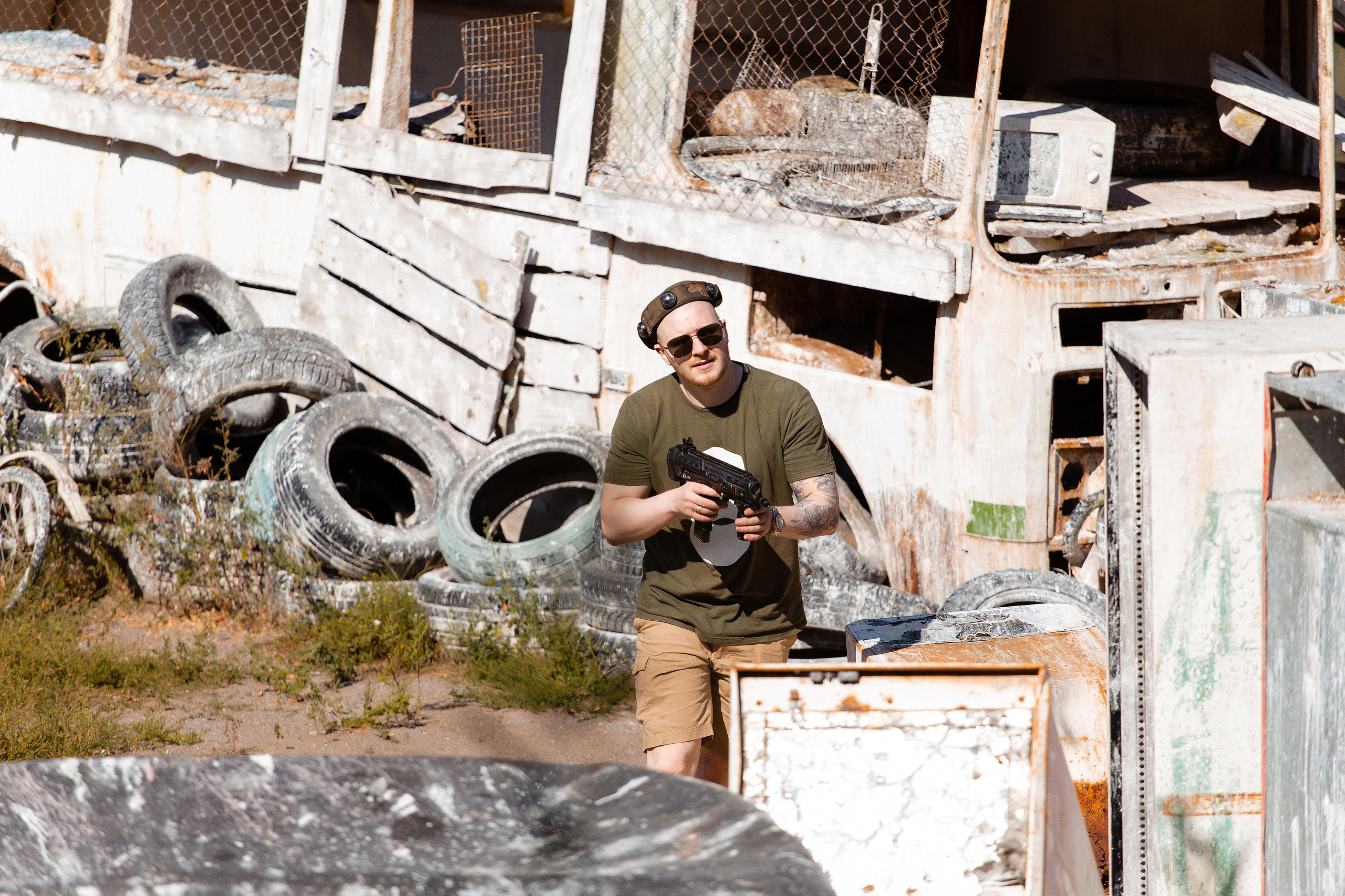 Корпоративная игра лазертаг для компании ГалоПолимер. Фотограф Дмитрий Молчанов | Фотограф Пермь | Фотограф