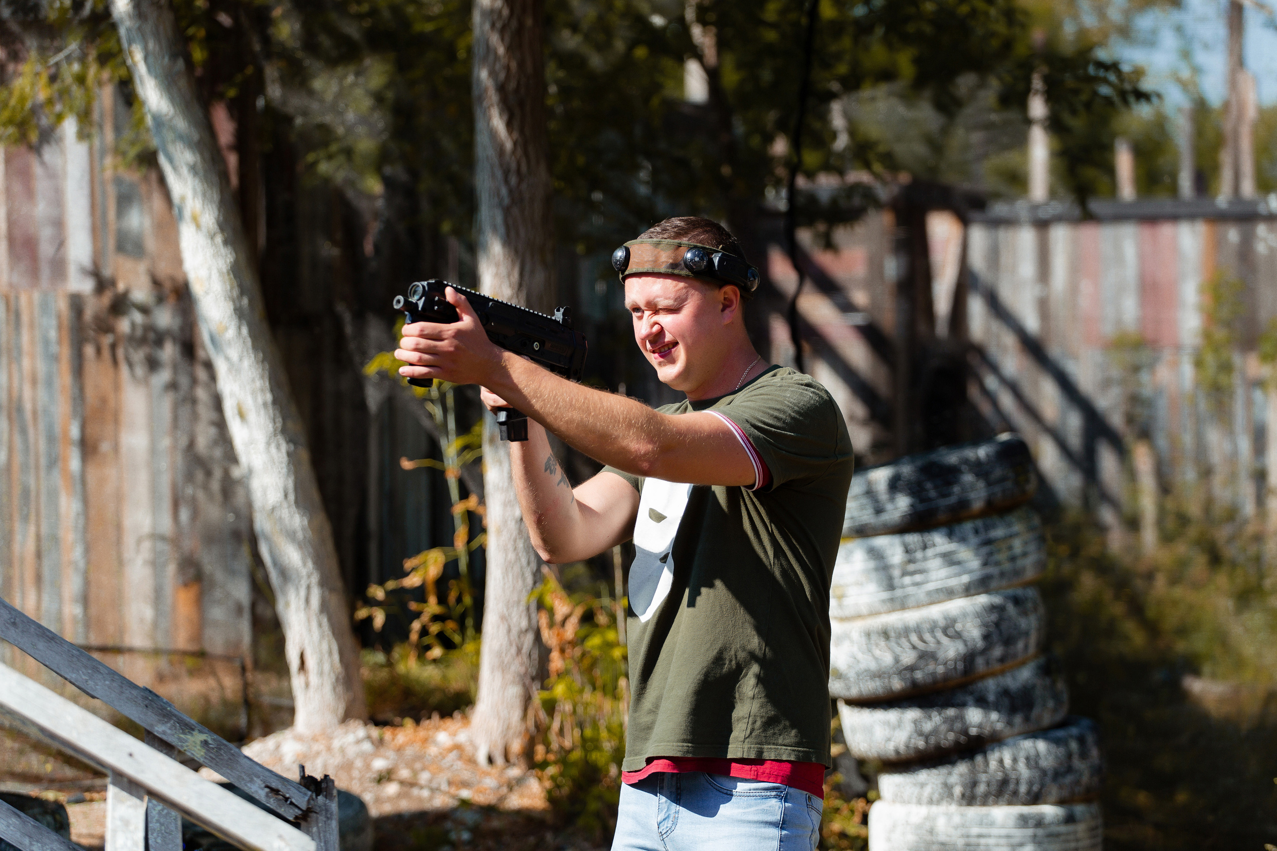 Корпоративная игра лазертаг для компании ГалоПолимер. Фотограф Дмитрий Молчанов | Фотограф Пермь | Фотограф