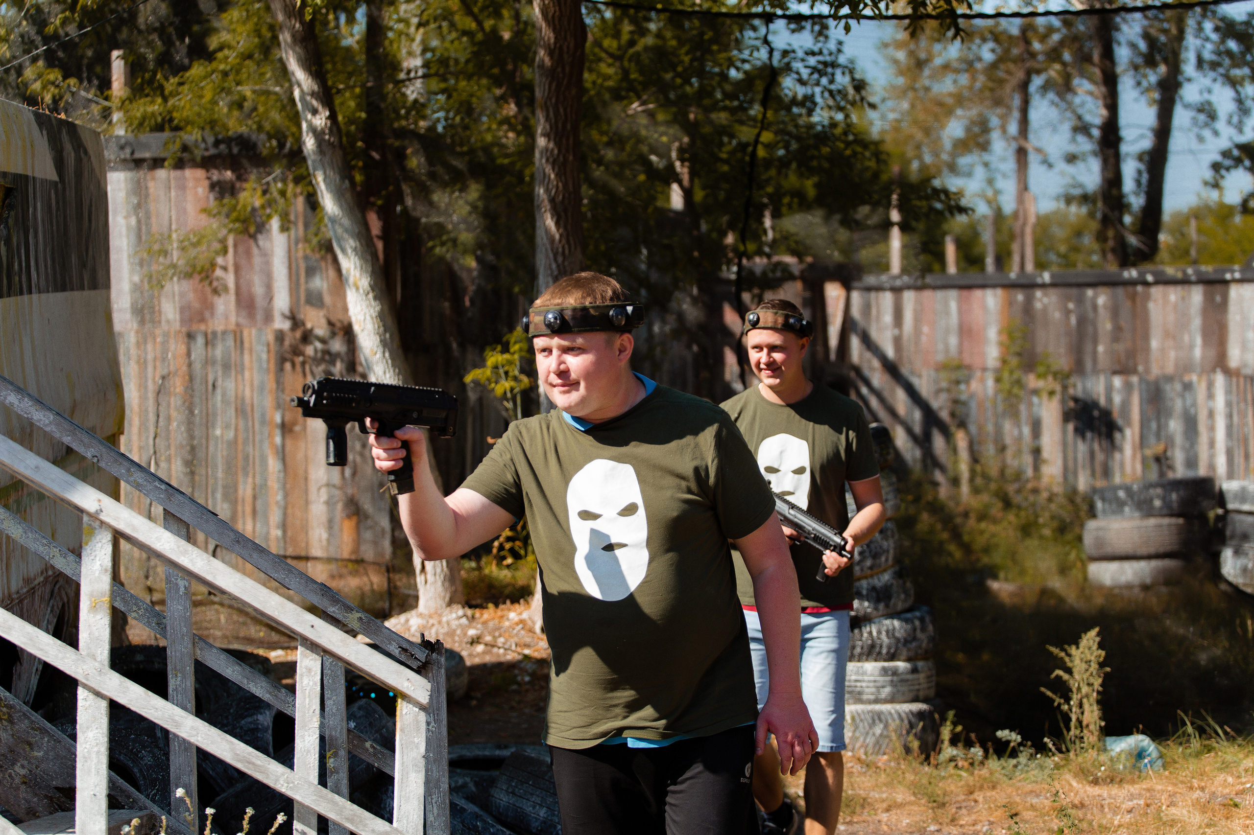 Корпоративная игра лазертаг для компании ГалоПолимер. Фотограф Дмитрий Молчанов | Фотограф Пермь | Фотограф
