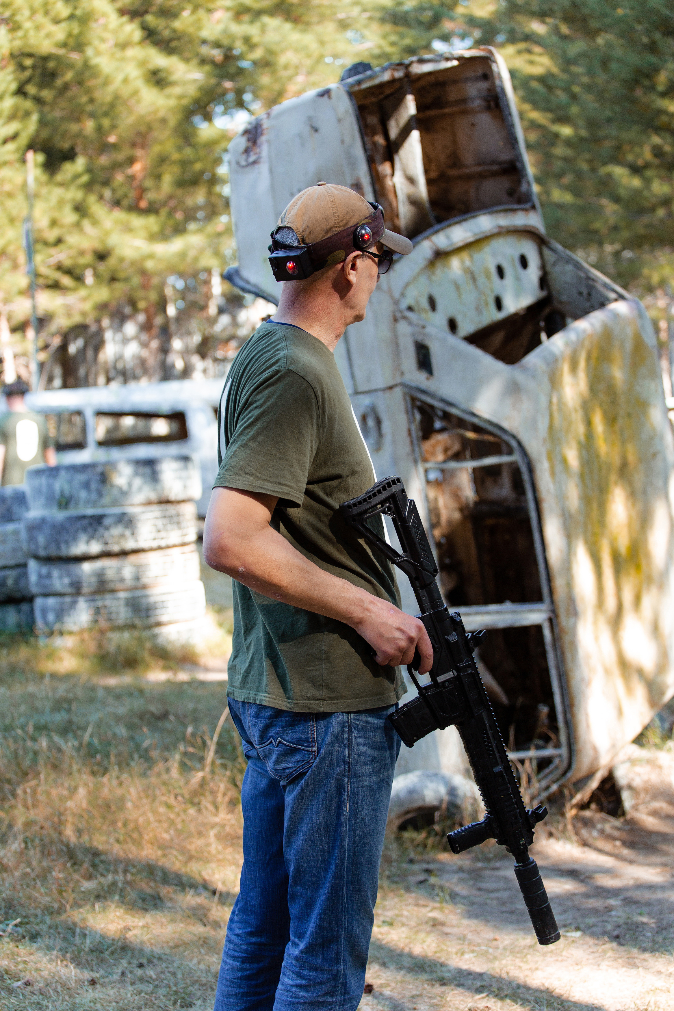 Корпоративная игра лазертаг для компании ГалоПолимер. Фотограф Дмитрий Молчанов | Фотограф Пермь | Фотограф