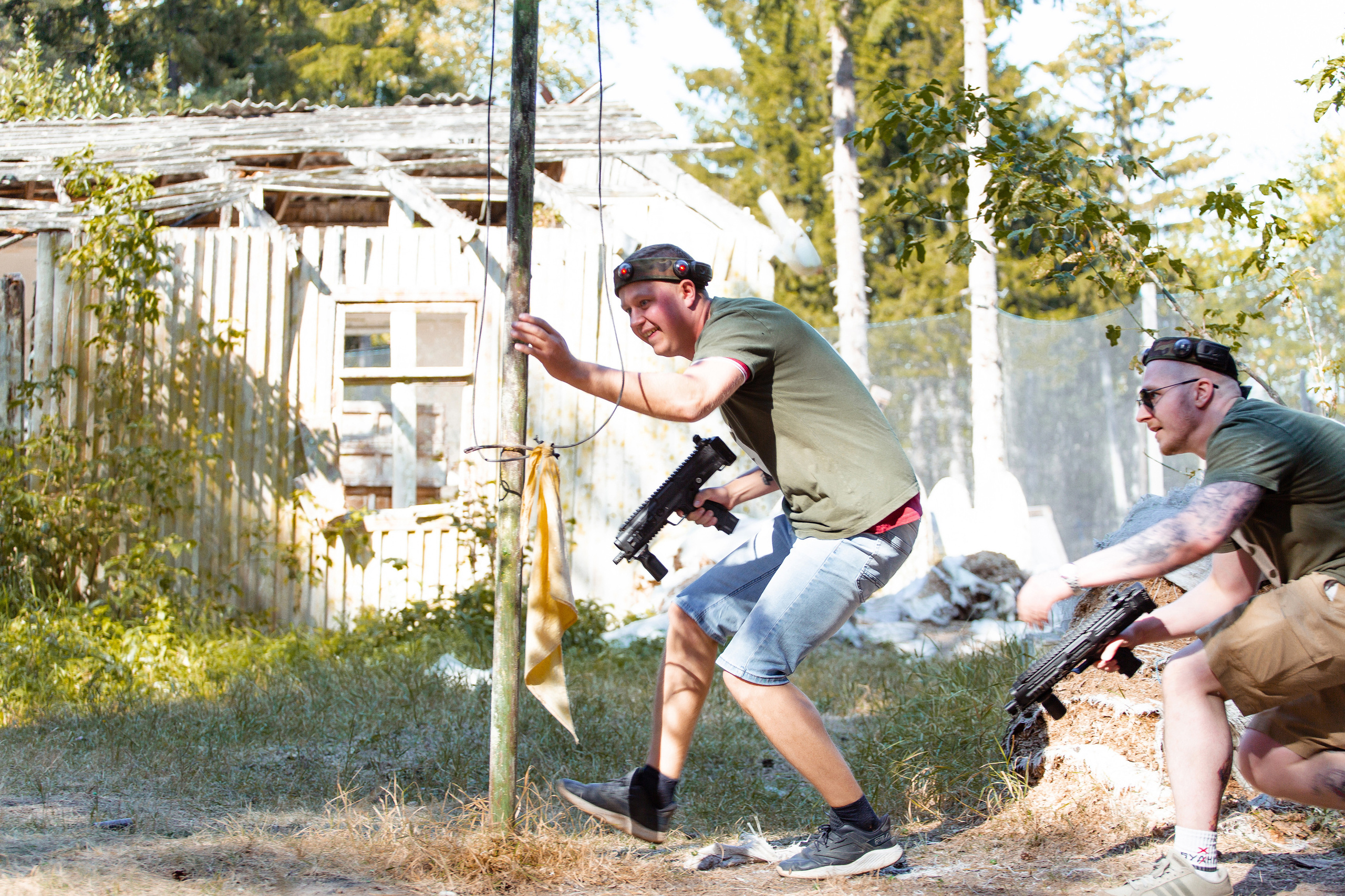 Корпоративная игра лазертаг для компании ГалоПолимер. Фотограф Дмитрий Молчанов | Фотограф Пермь | Фотограф