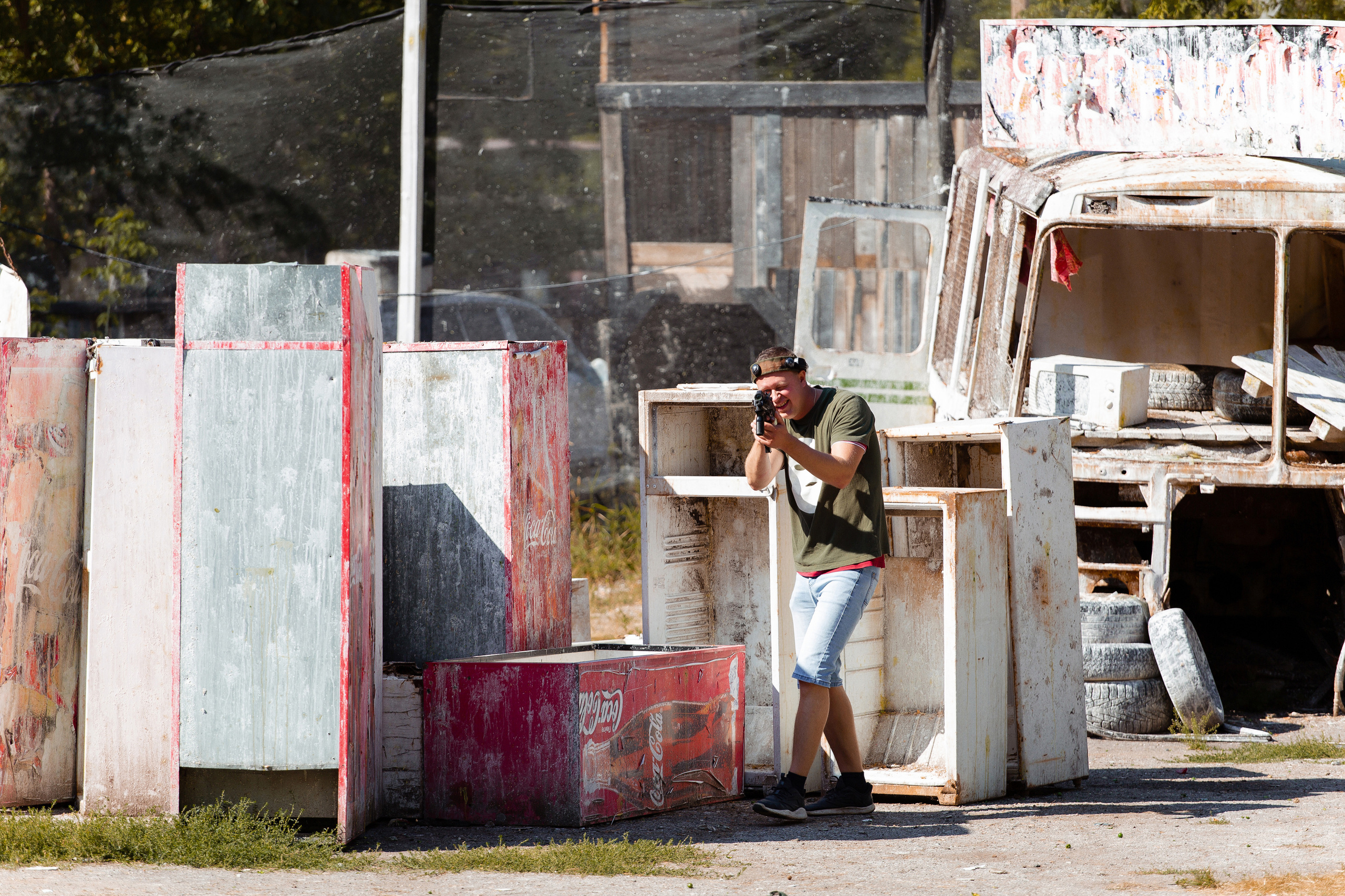 Корпоративная игра лазертаг для компании ГалоПолимер. Фотограф Дмитрий Молчанов | Фотограф Пермь | Фотограф