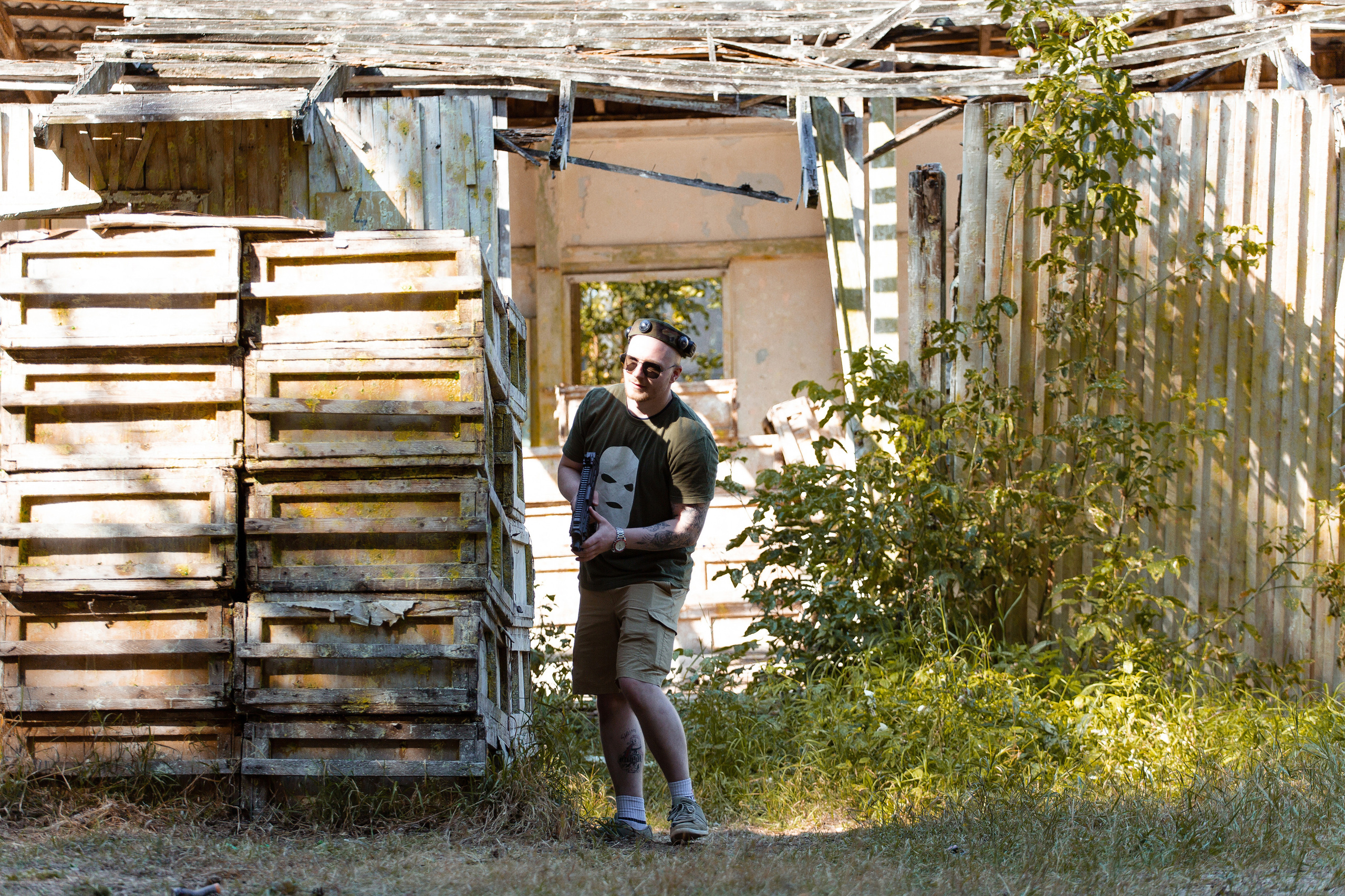 Корпоративная игра лазертаг для компании ГалоПолимер. Фотограф Дмитрий Молчанов | Фотограф Пермь | Фотограф