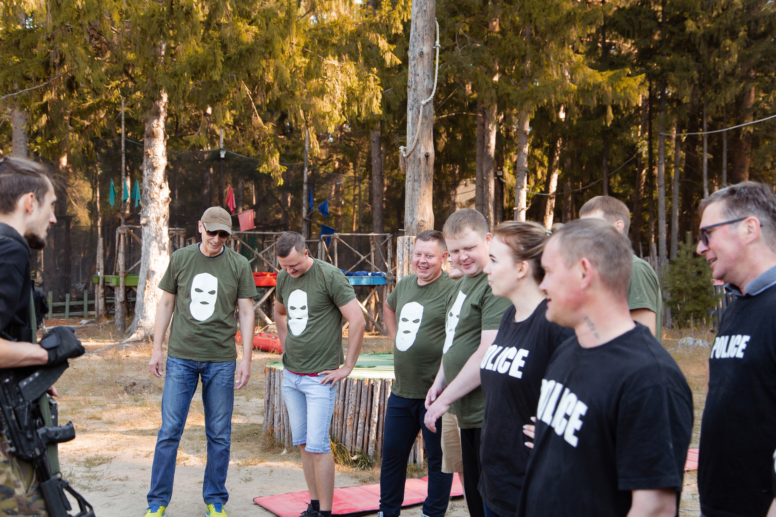Корпоративная игра лазертаг для компании ГалоПолимер. Фотограф Дмитрий Молчанов | Фотограф Пермь | Фотограф