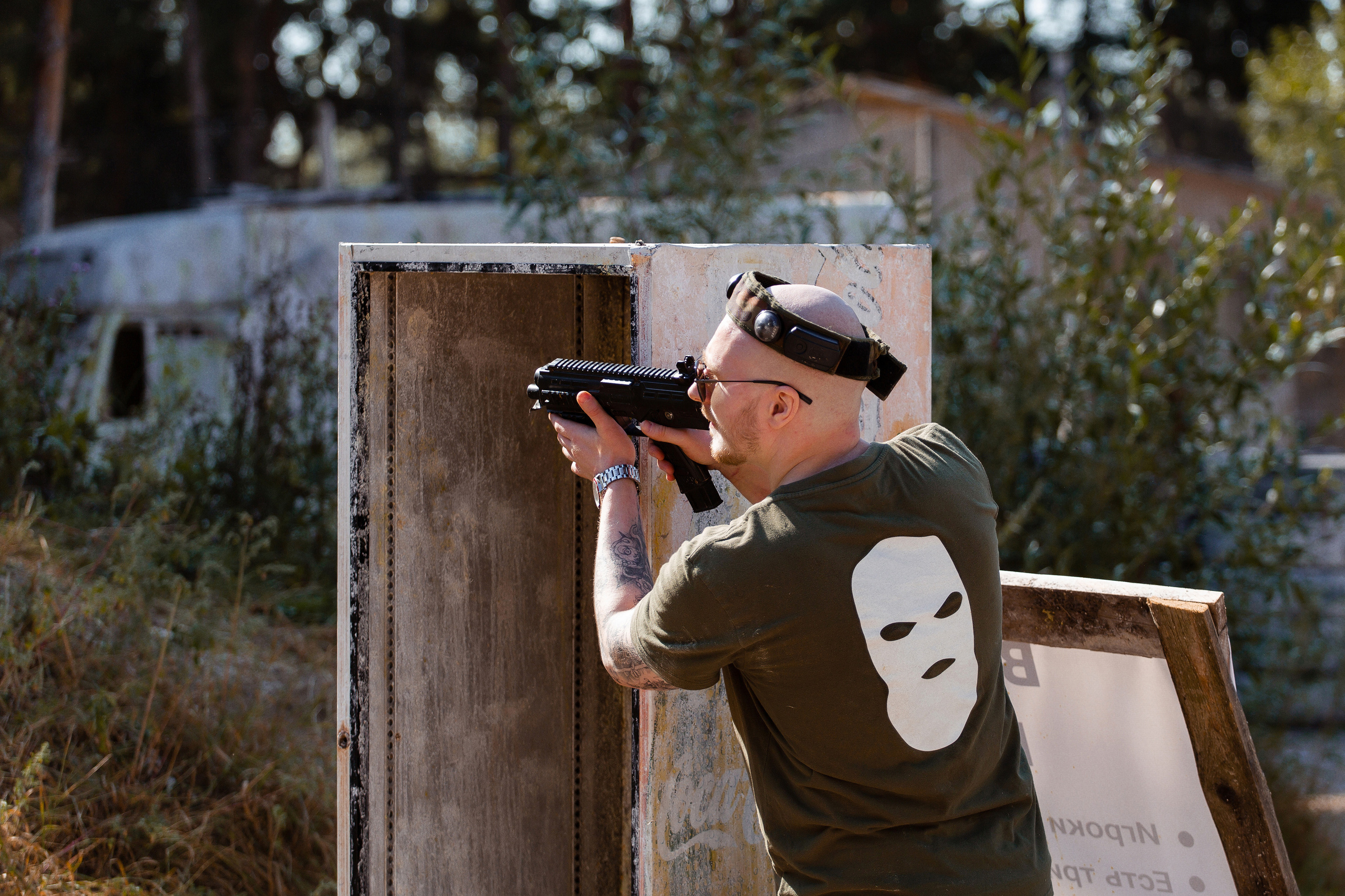 Корпоративная игра лазертаг для компании ГалоПолимер. Фотограф Дмитрий Молчанов | Фотограф Пермь | Фотограф