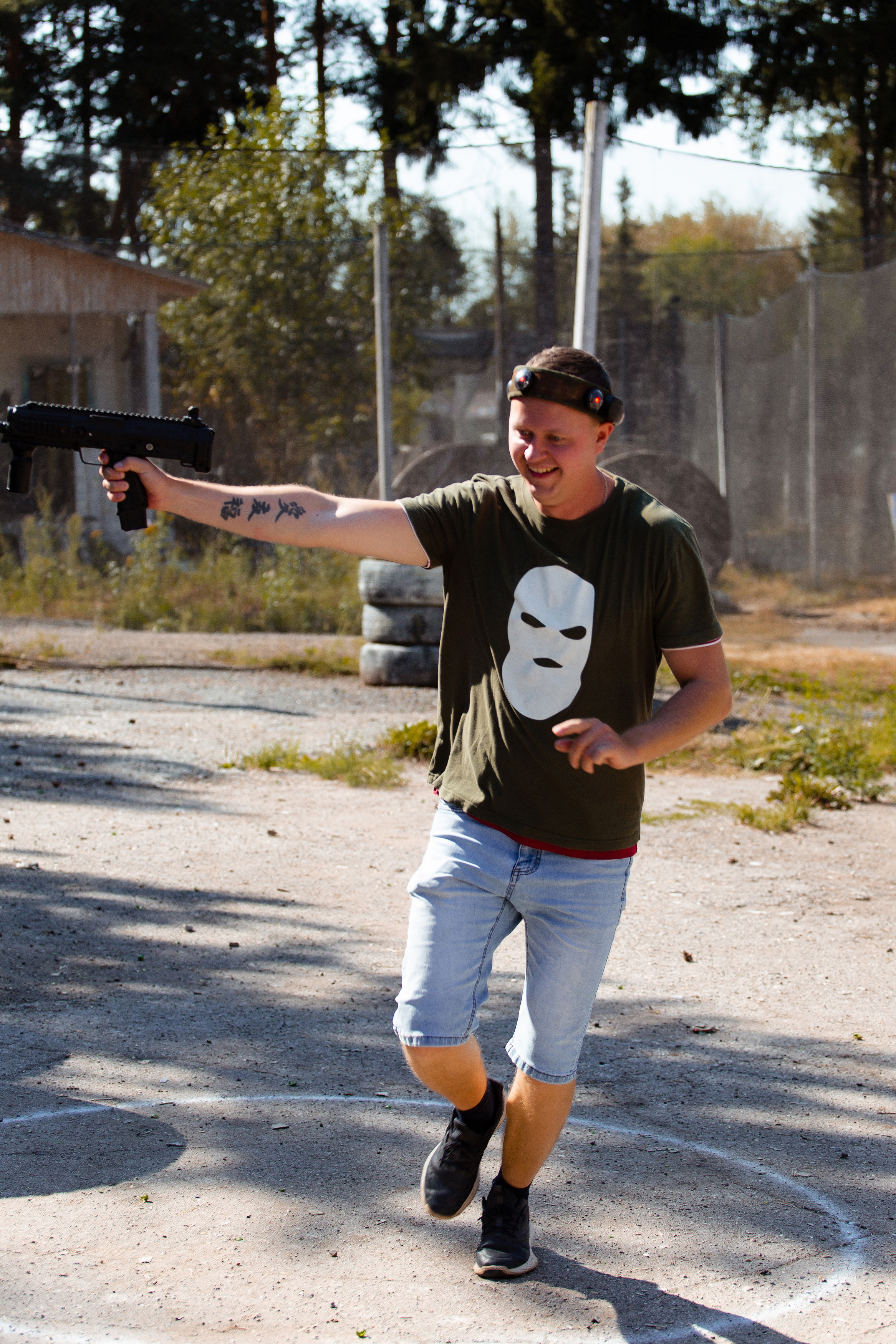 Корпоративная игра лазертаг для компании ГалоПолимер. Фотограф Дмитрий Молчанов | Фотограф Пермь | Фотограф