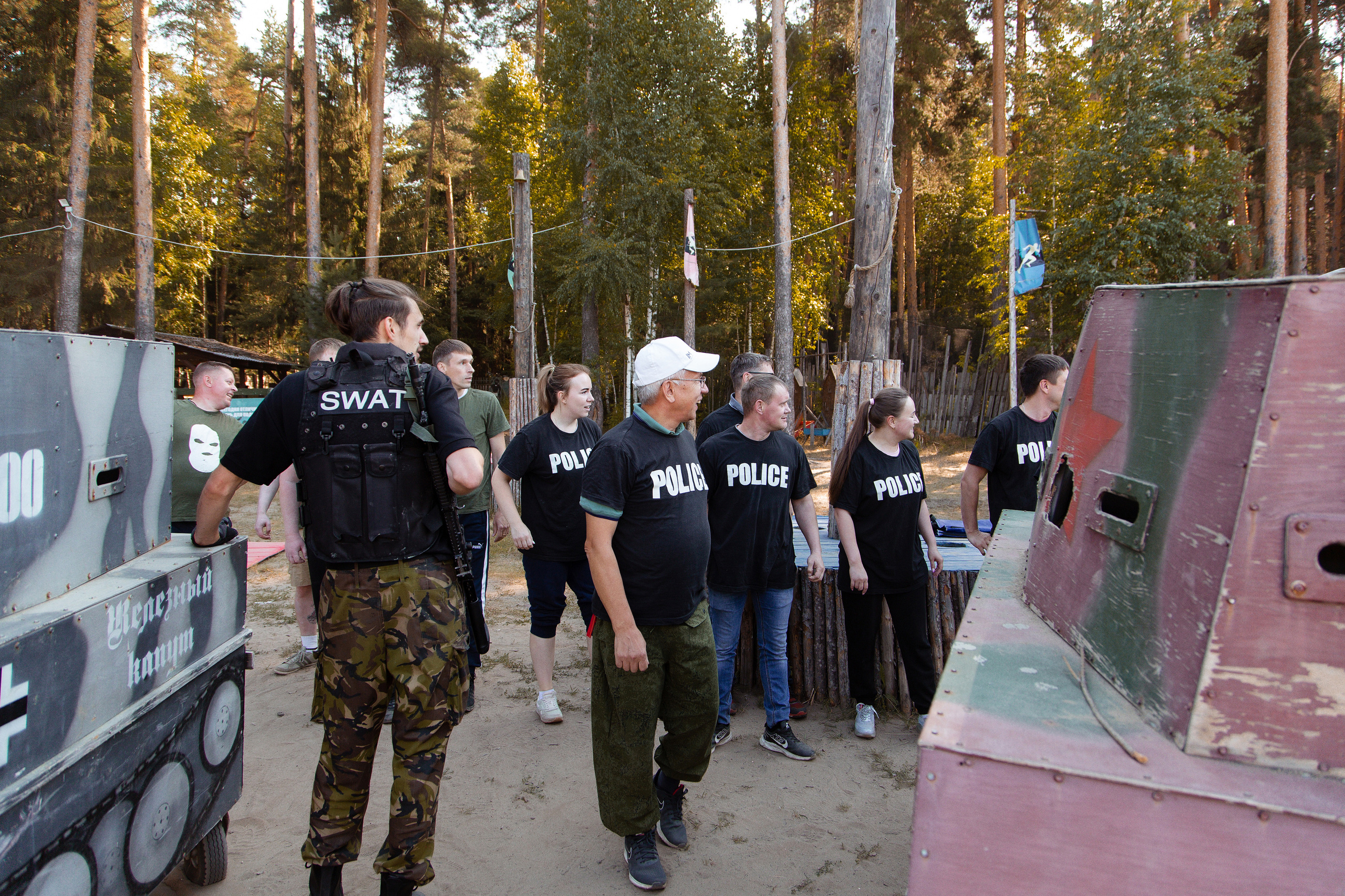Корпоративная игра лазертаг для компании ГалоПолимер. Фотограф Дмитрий Молчанов | Фотограф Пермь | Фотограф