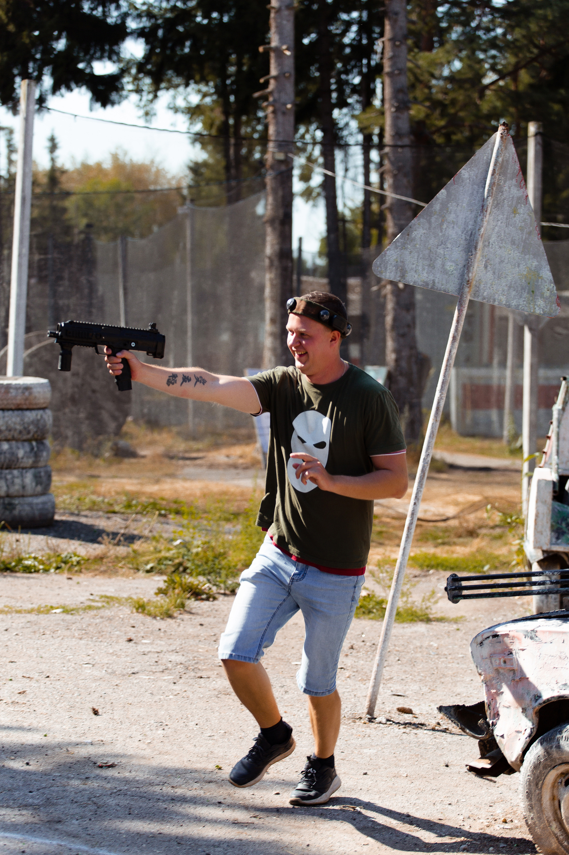 Корпоративная игра лазертаг для компании ГалоПолимер. Фотограф Дмитрий Молчанов | Фотограф Пермь | Фотограф