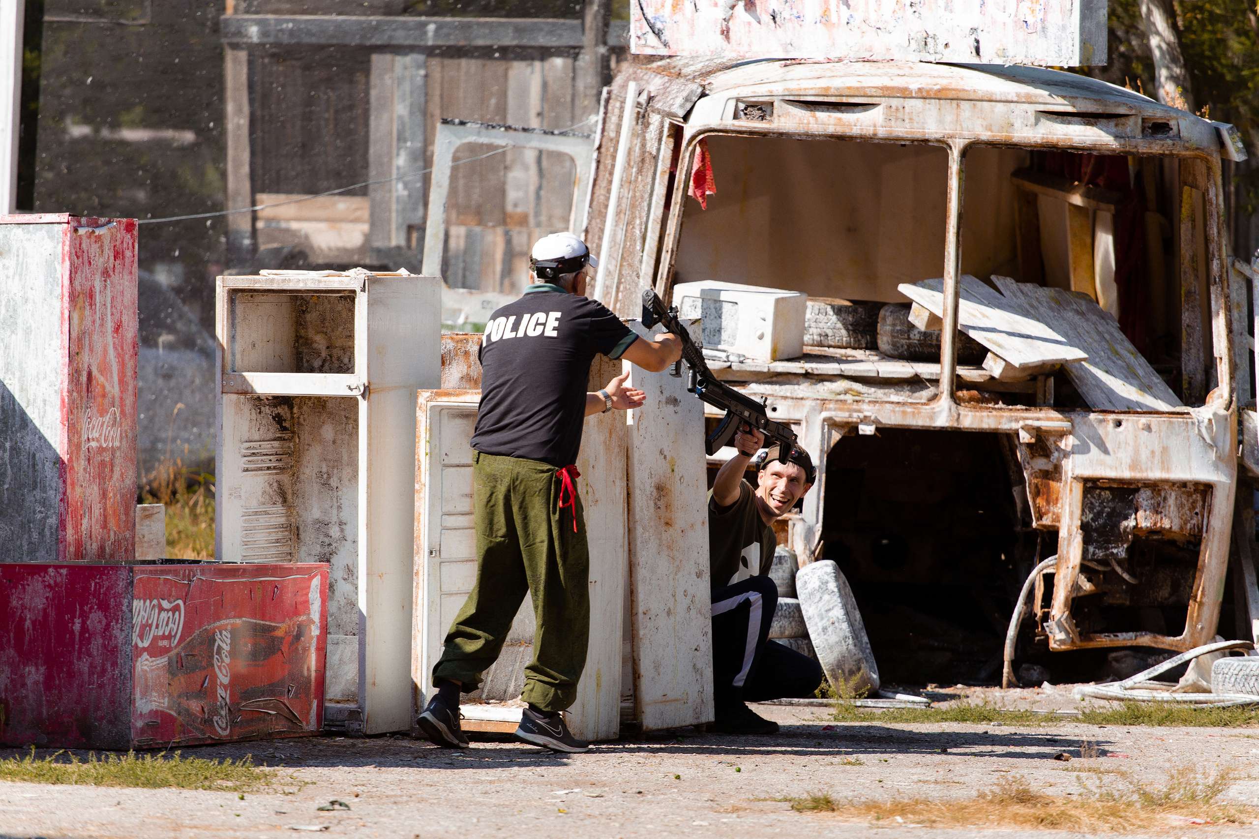 Корпоративная игра лазертаг для компании ГалоПолимер. Фотограф Дмитрий Молчанов | Фотограф Пермь | Фотограф