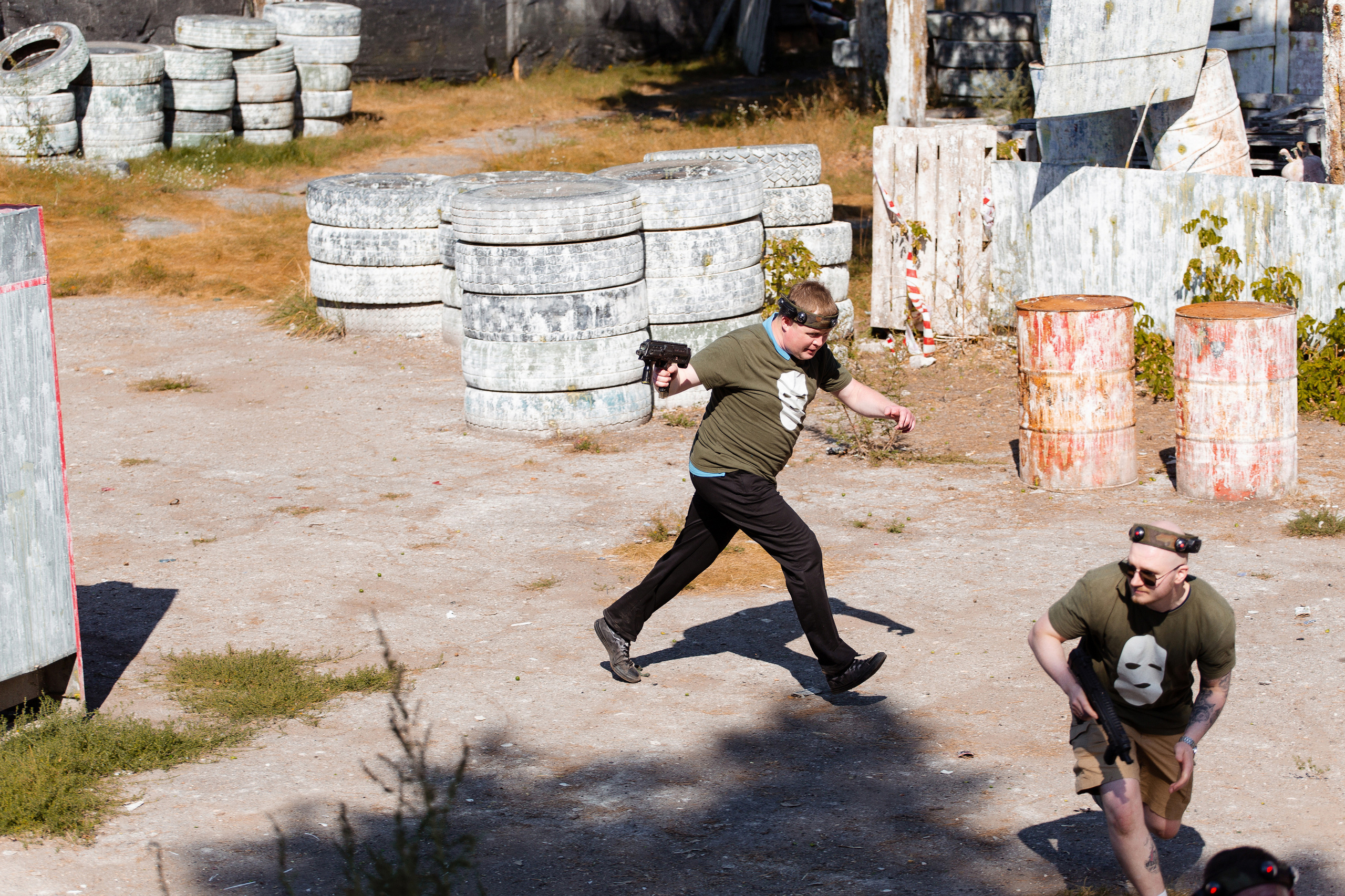 Корпоративная игра лазертаг для компании ГалоПолимер. Фотограф Дмитрий Молчанов | Фотограф Пермь | Фотограф