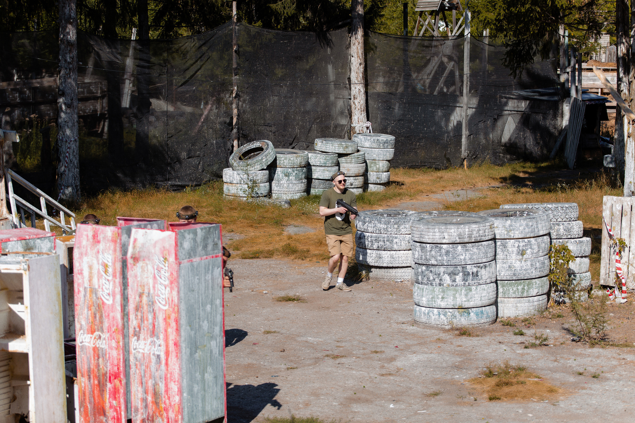 Корпоративная игра лазертаг для компании ГалоПолимер. Фотограф Дмитрий Молчанов | Фотограф Пермь | Фотограф