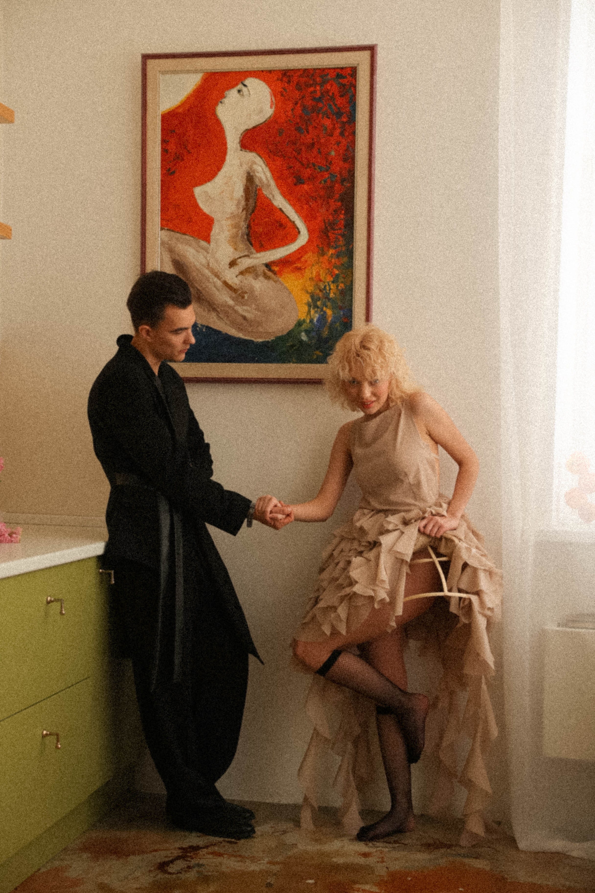 Дмитрий и Мария совместные сборы. Свадебный, репортажный, фотограф Москва и Московская область