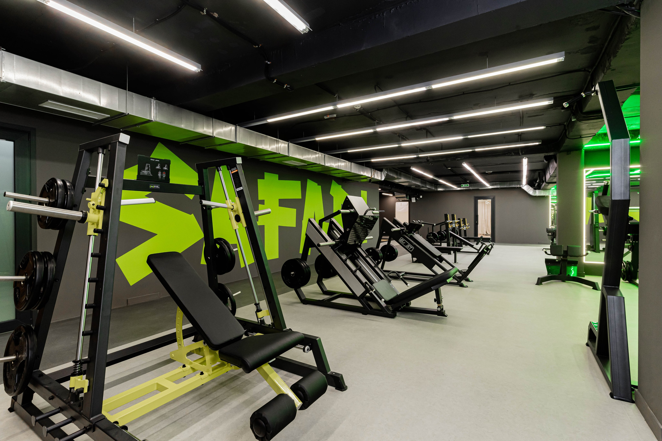 Фотосъемка тренажерных залов и фитнес студий