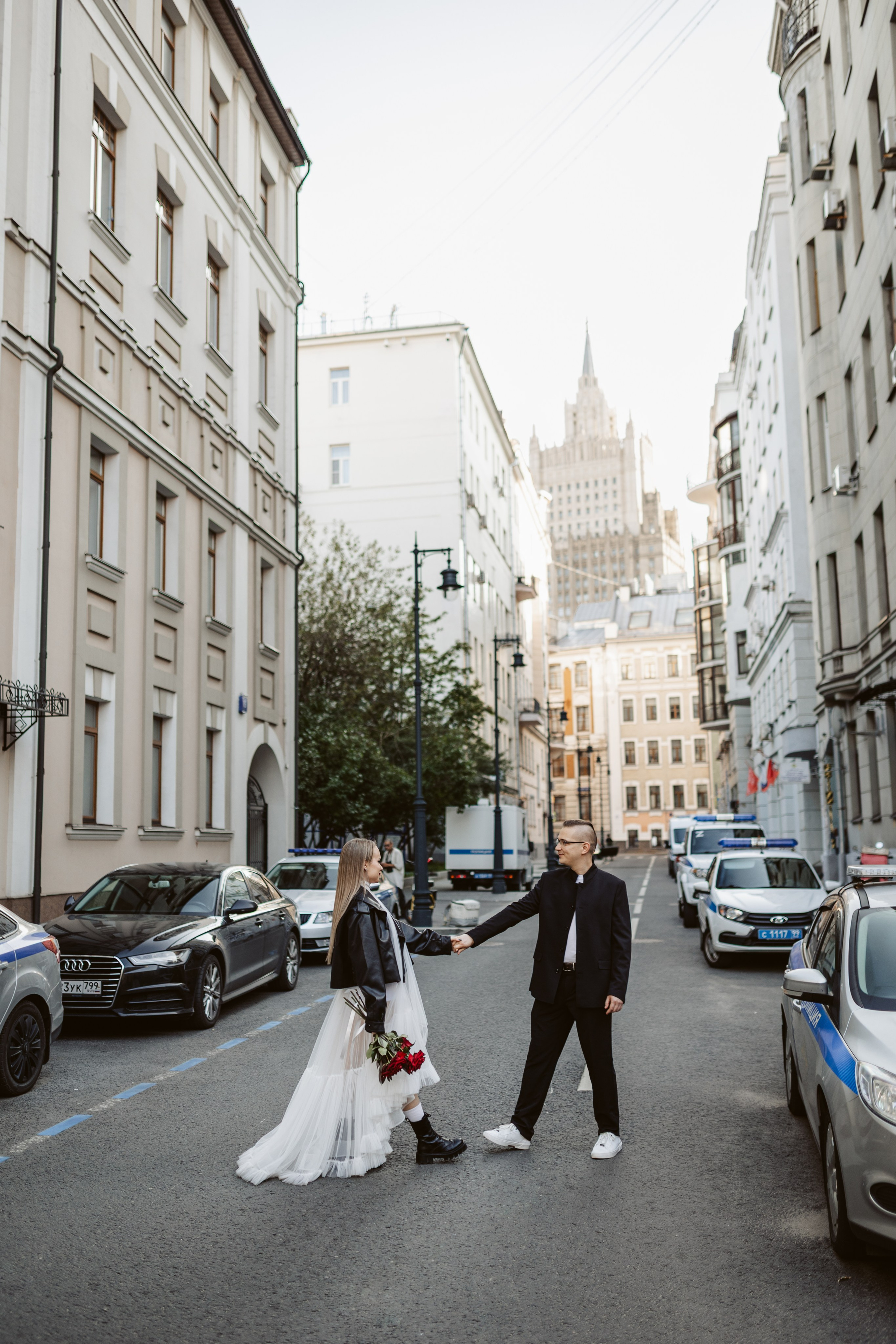 Арбат и набережная. Свадебный фотограф Курзина Ольга | Москва