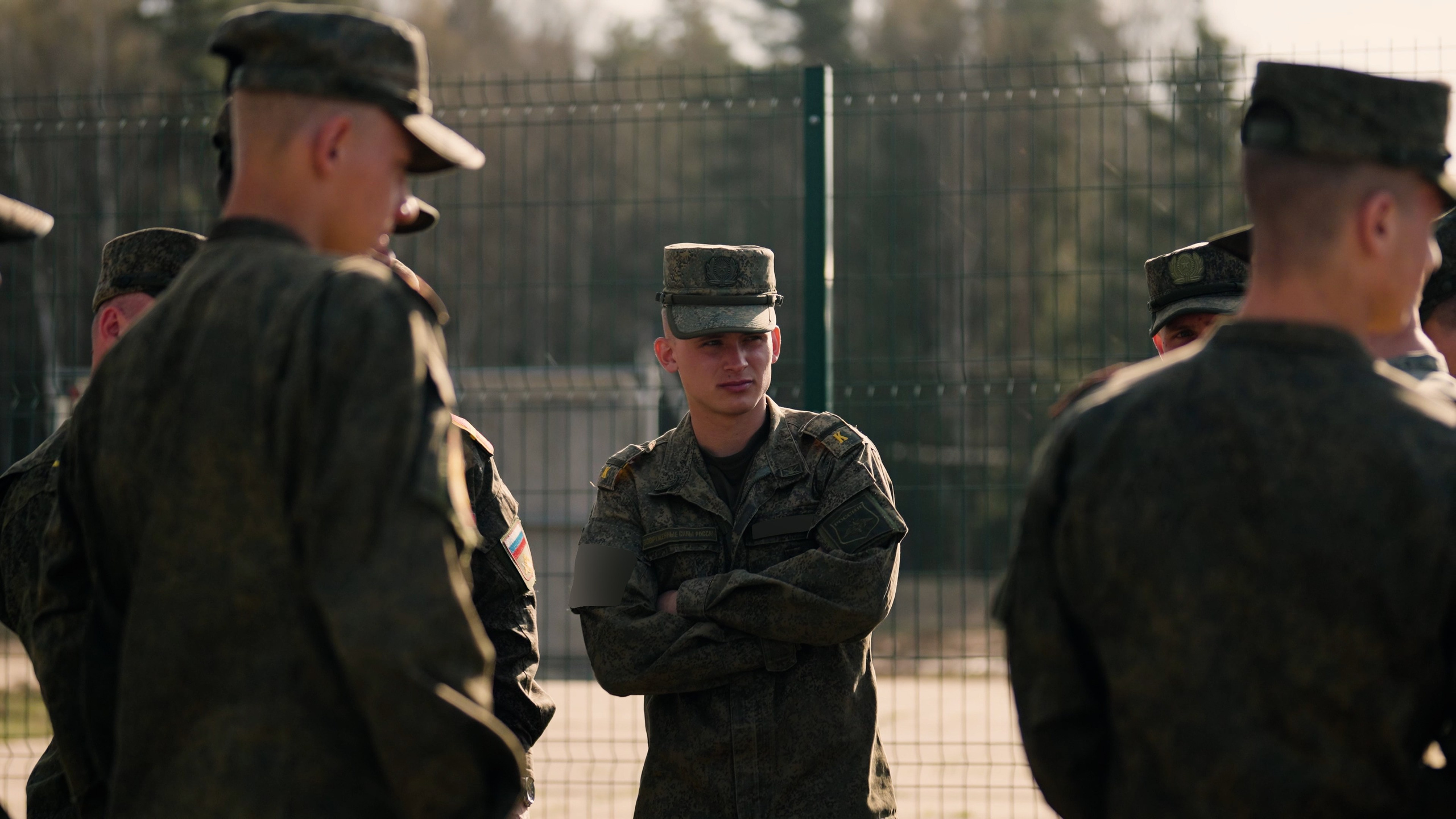 Combat Training. Signal Dark Frame