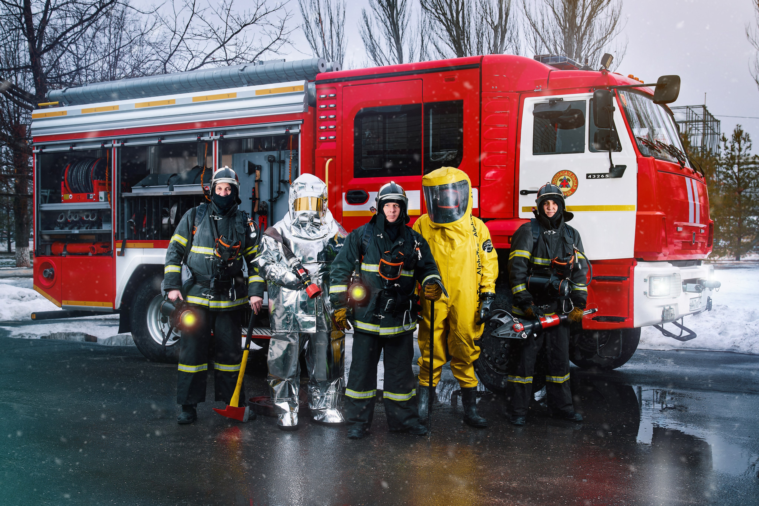 Волжский трубный завод. Фотограф Никита Барановский