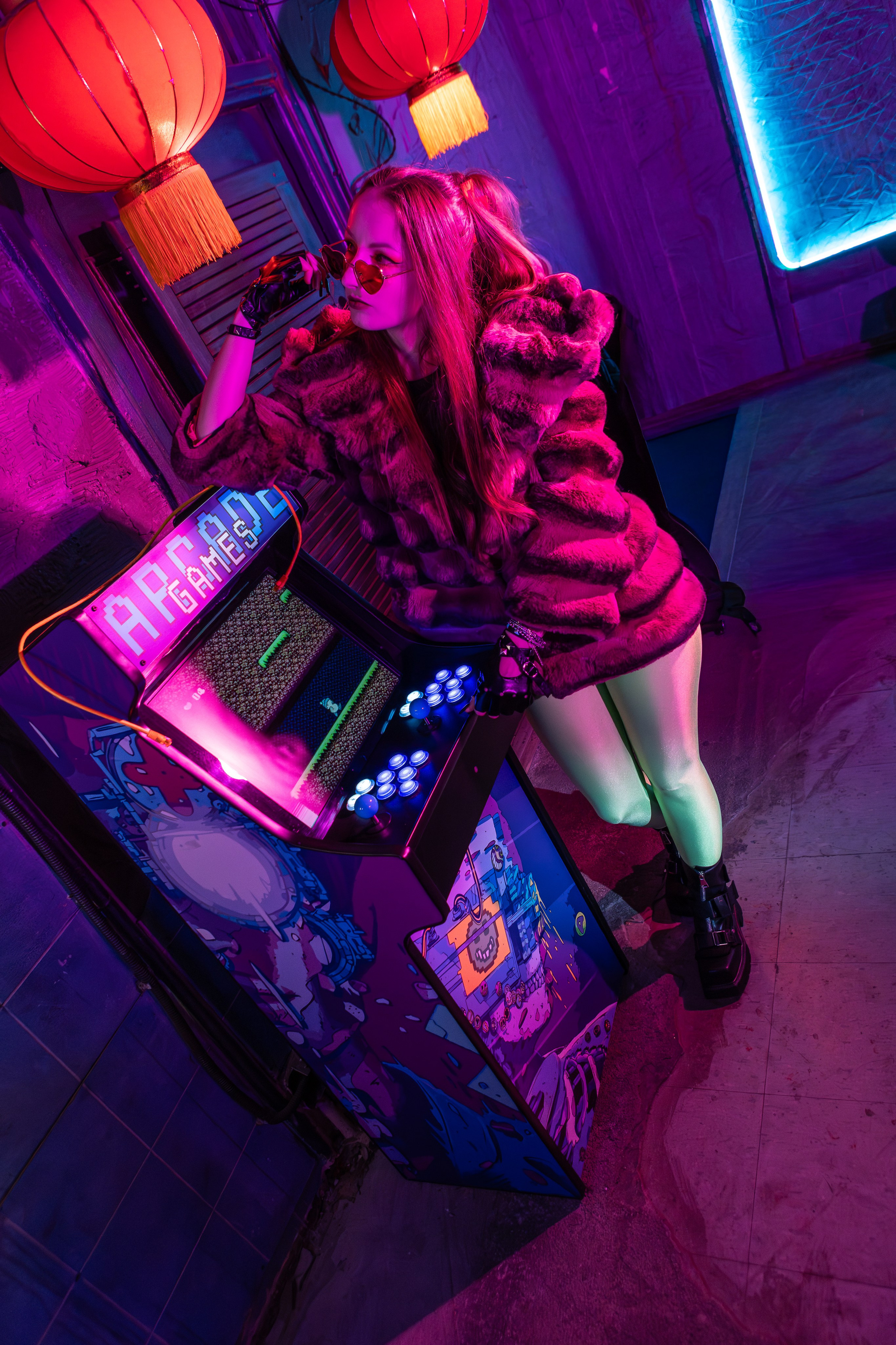 КИБЕРПАНК — Виктория. Репортажная, студийная, свадебная, автоспорт, коммерческая, фотосессия: Фотографы Николай и Елена DvoTar