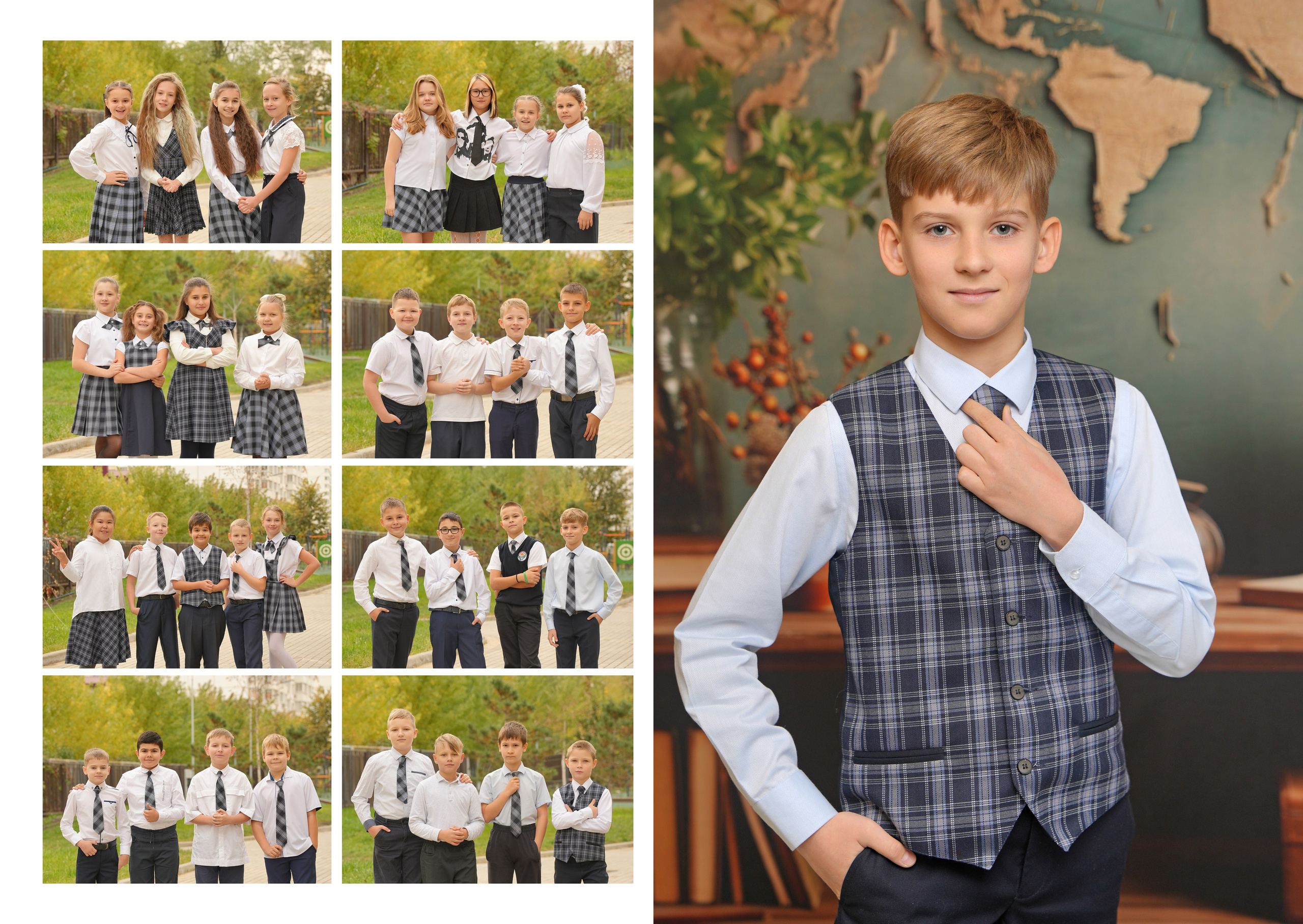 ШКОЛА 104 ф — 4 «И» класс. Красивый выпускной альбом в Краснодаре