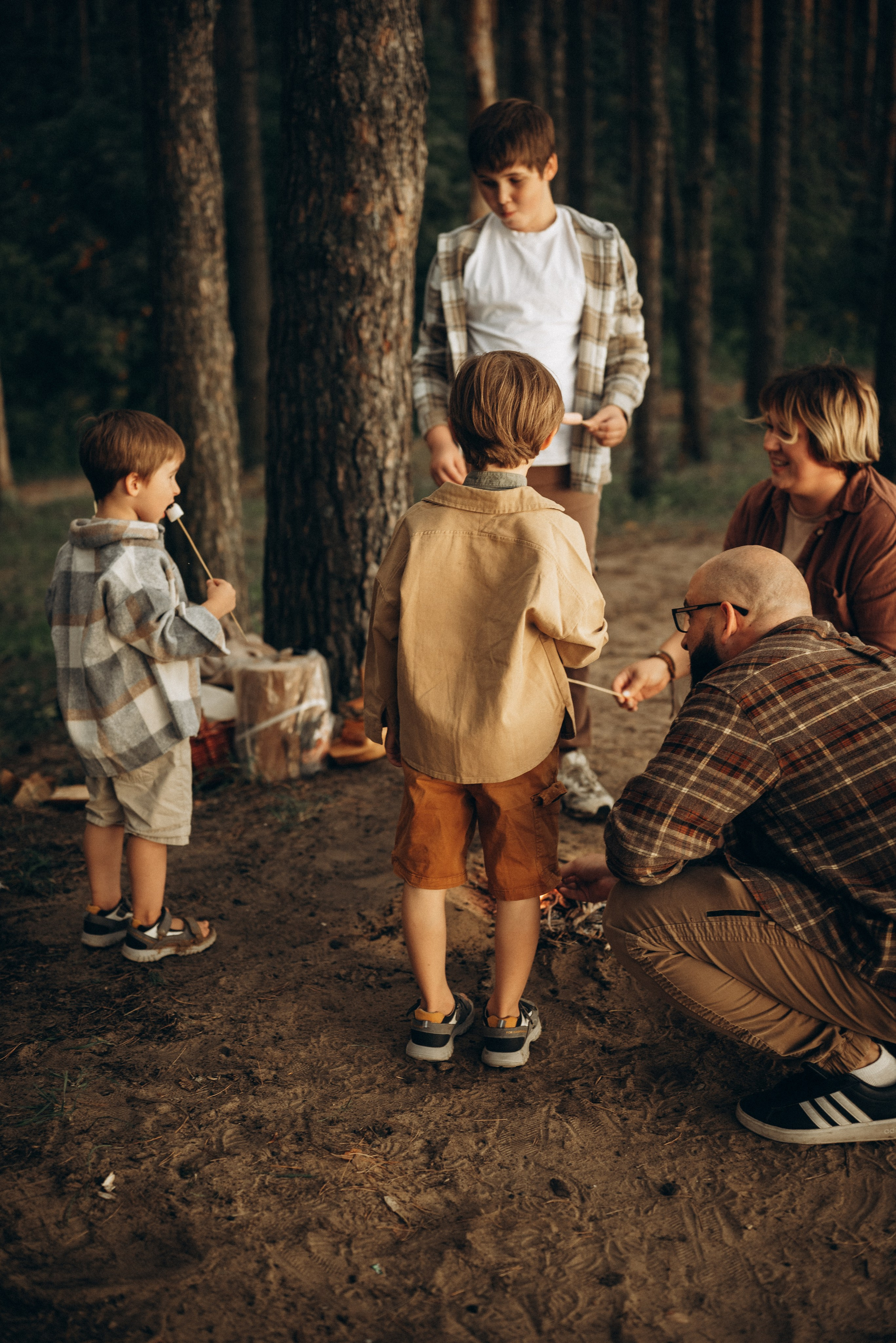 Летним вечером…. Семейный фотограф в Москве Дарья Пузикова
